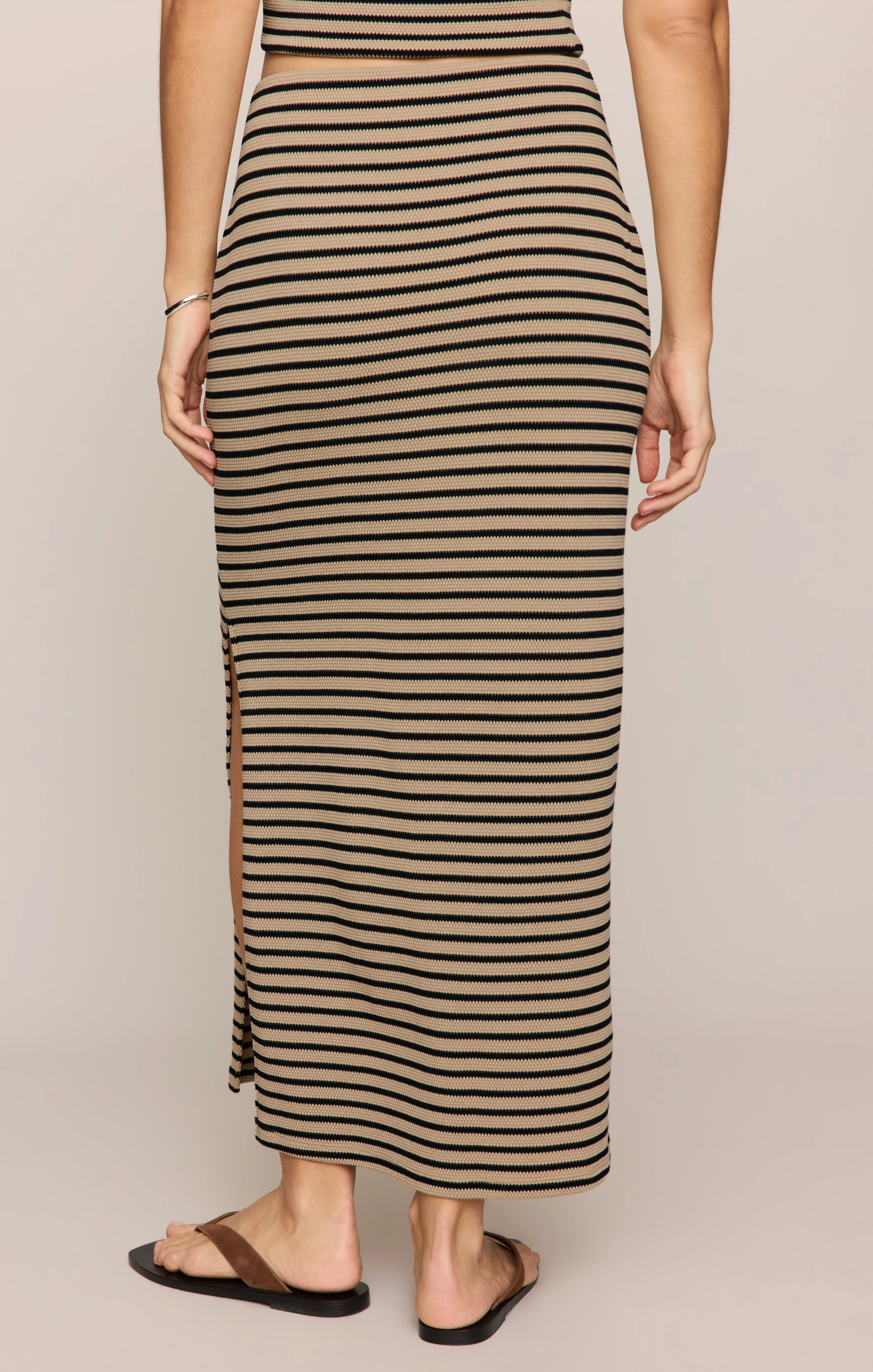Ainslie Stripe Midi Skirt - Image 8