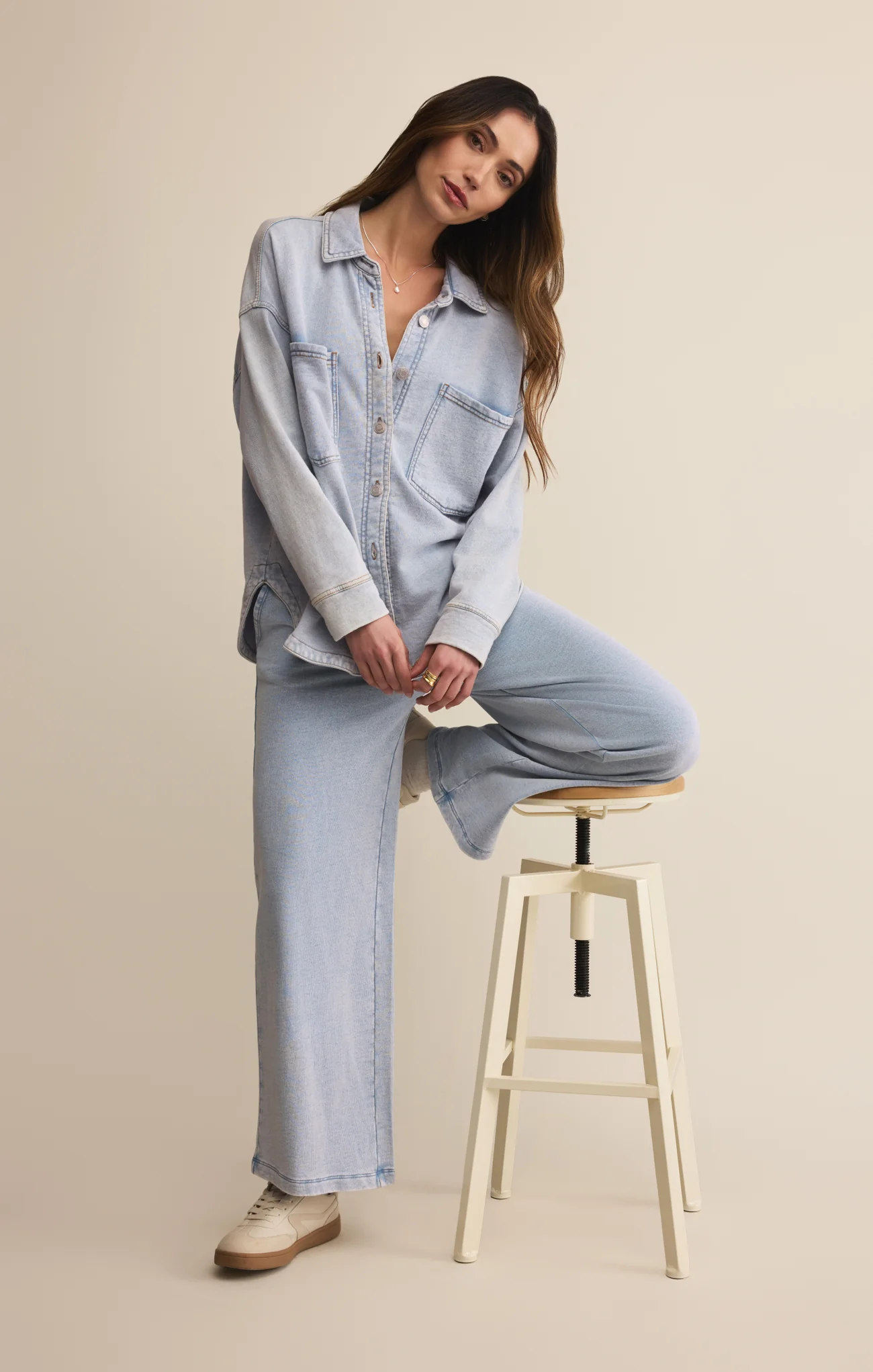 All Day Knit Denim Jacket - Image 48
