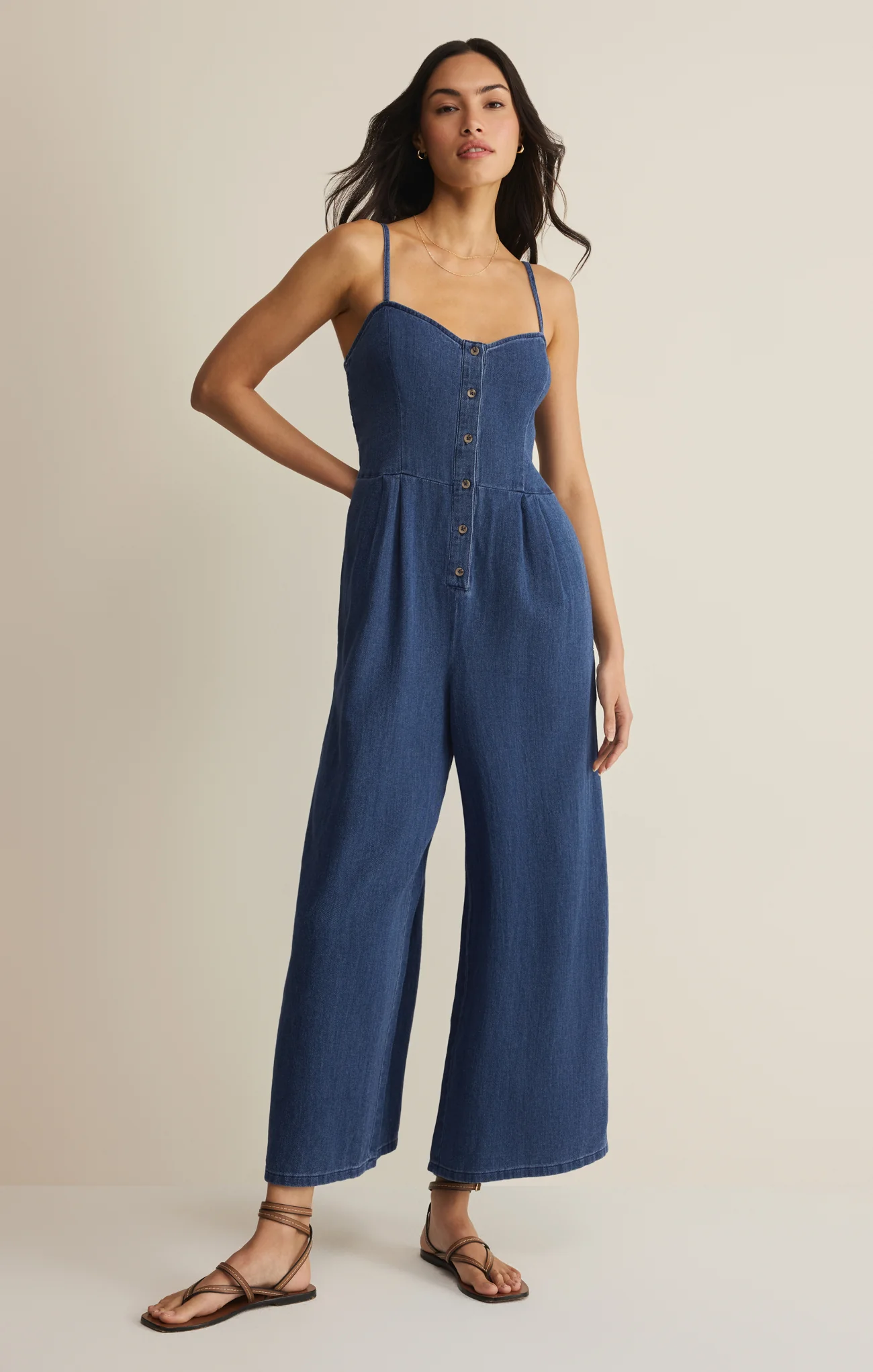 Angel Eyes Twill Jumpsuit - Image 3