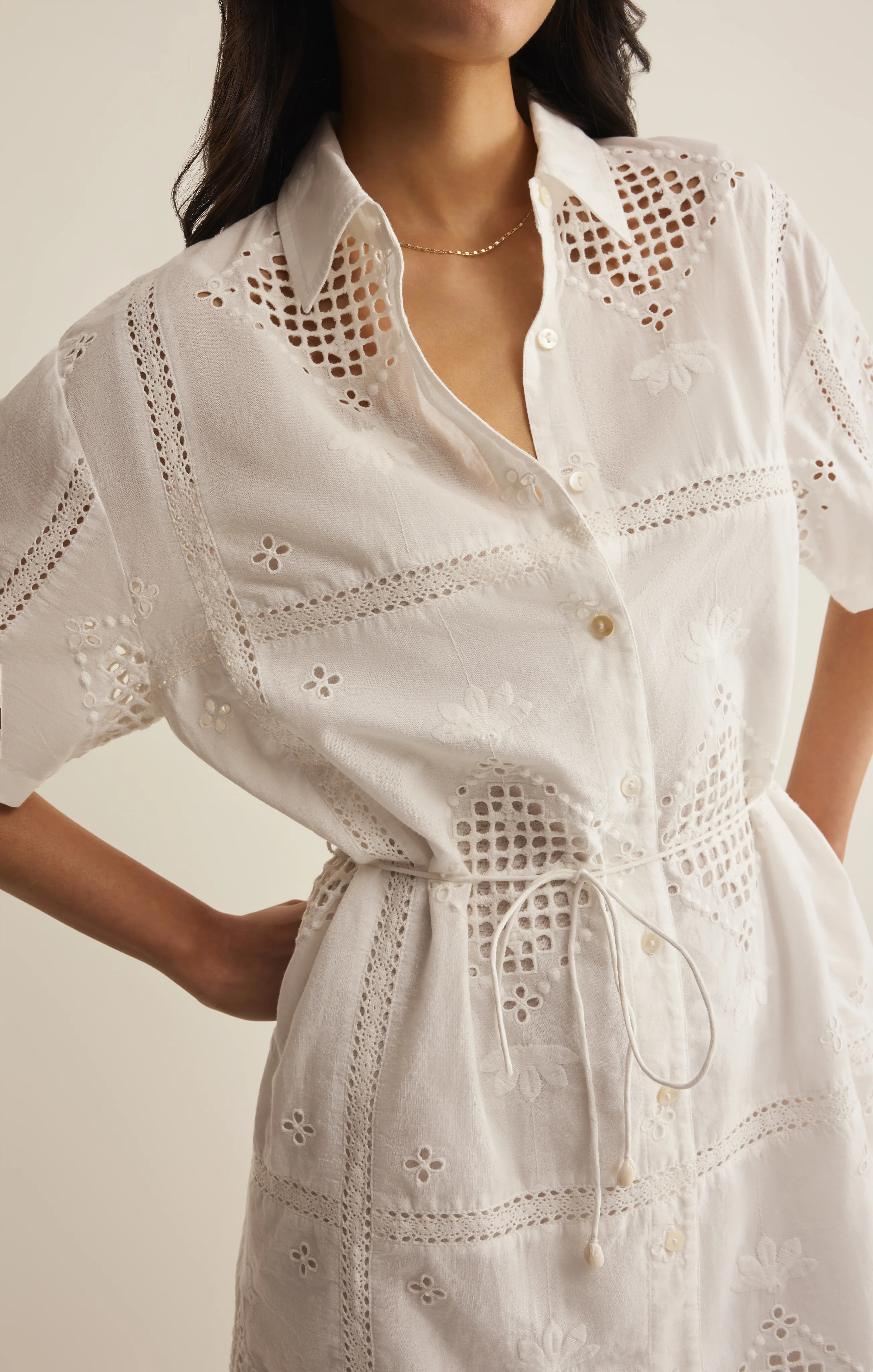 Annabelle Eyelet Dress - Image 6
