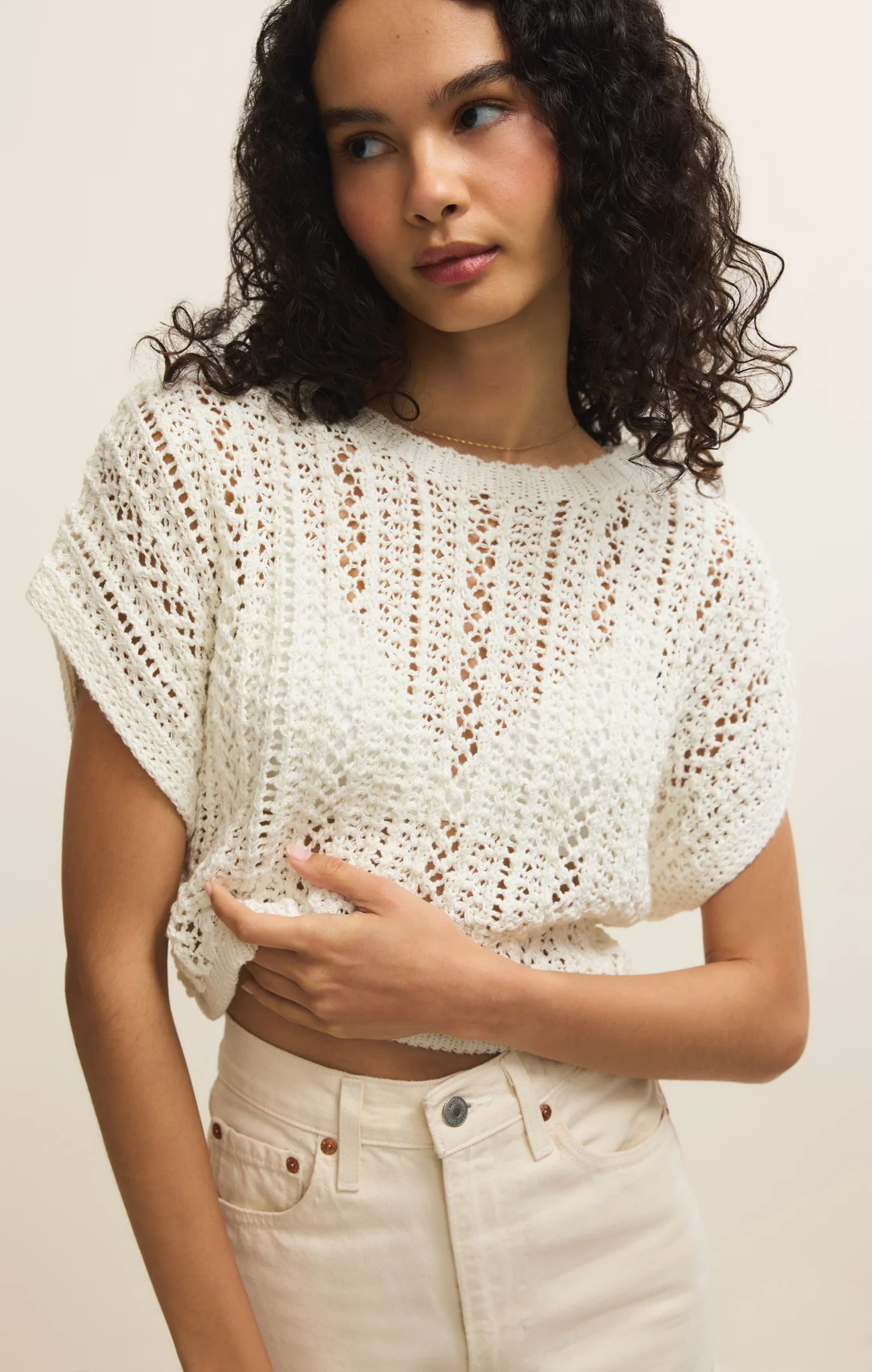 Ballast Crochet Sweater Top - Image 18