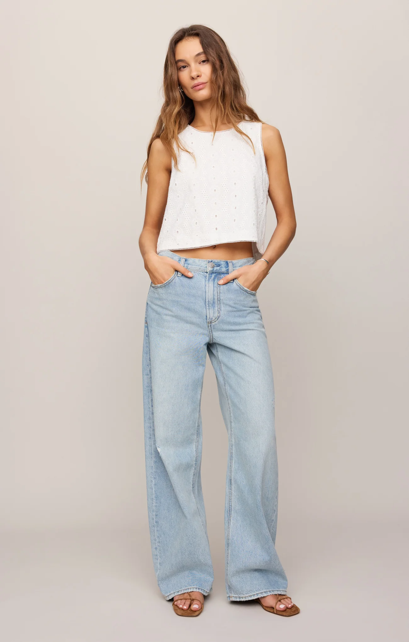 Capri Eyelet Top - Image 4