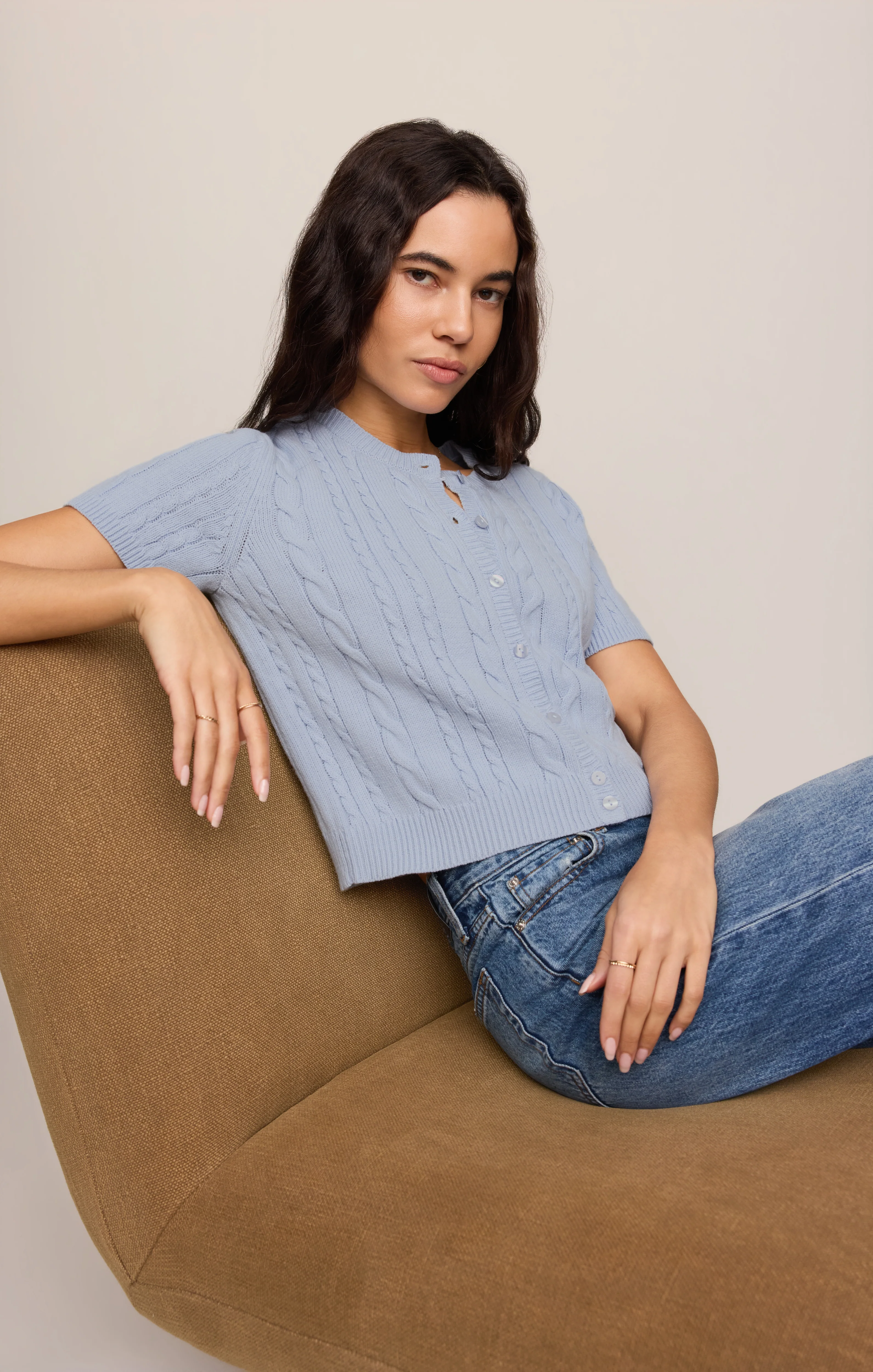 Cera Short Sleeve Cardigan - Image 15