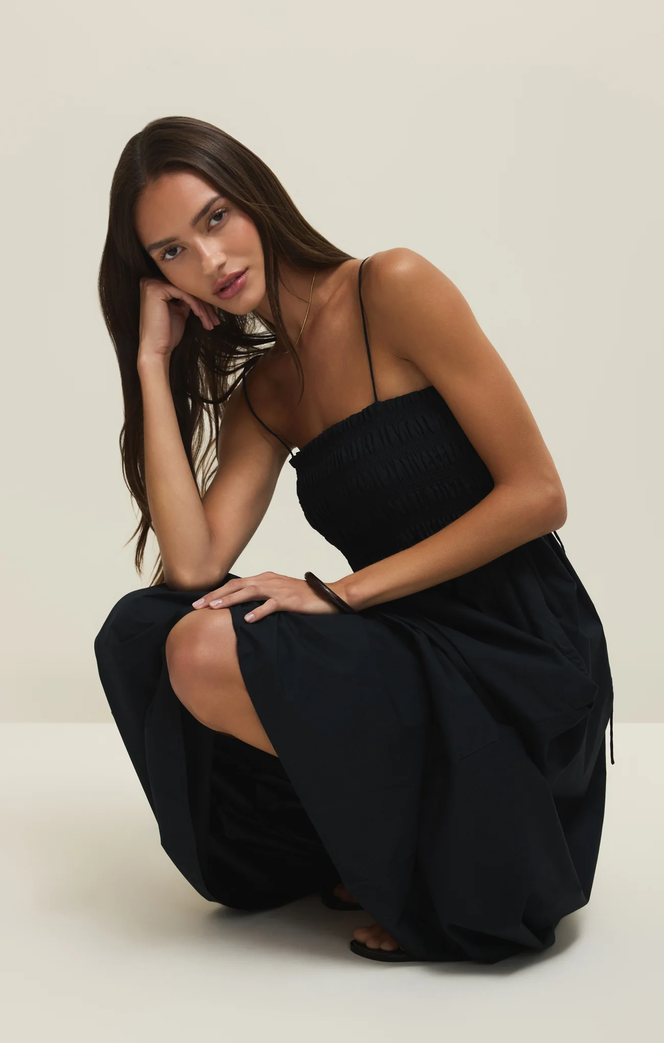 Cornelia Poplin Maxi Dress - Image 16