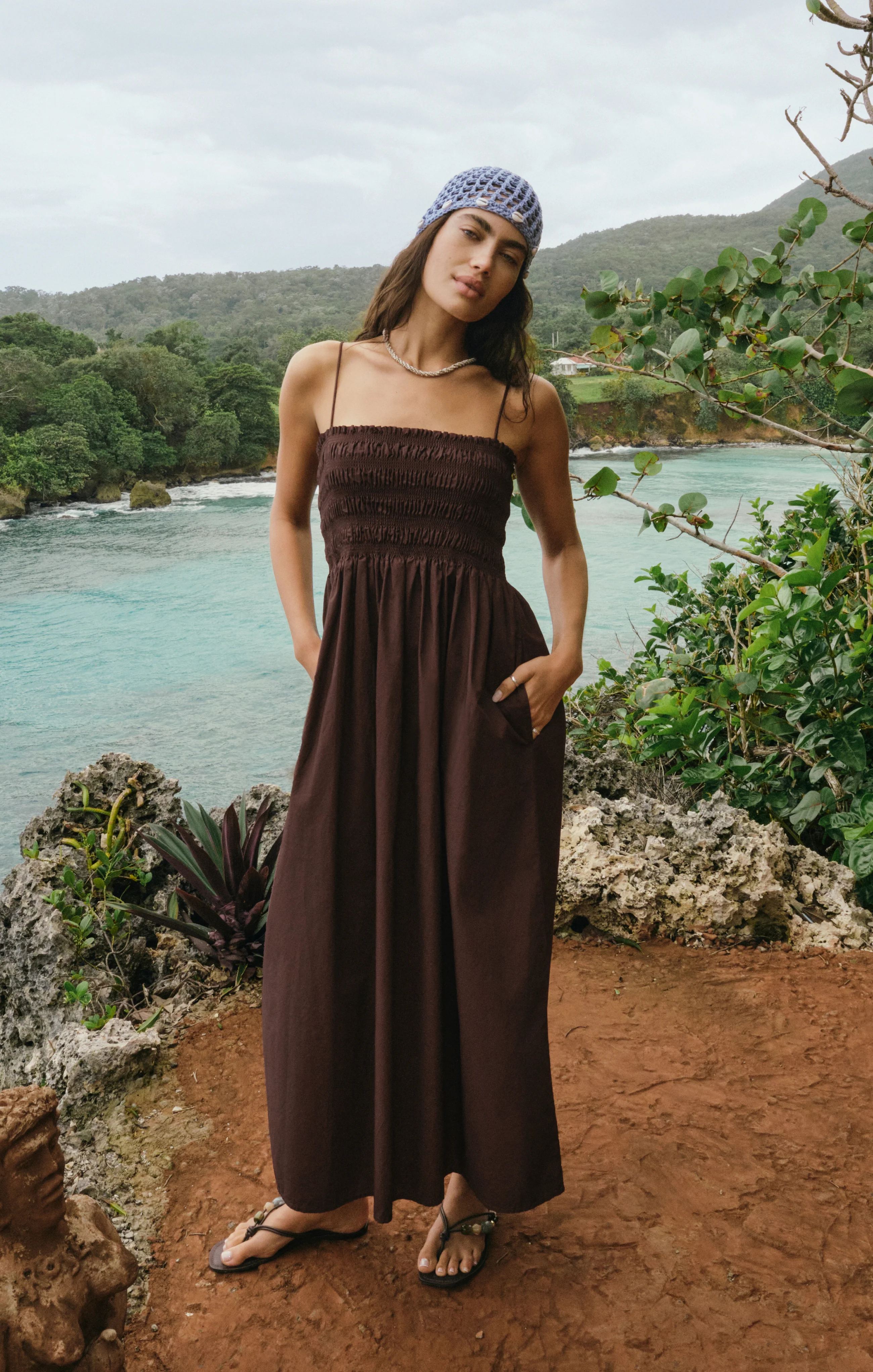 Cornelia Poplin Maxi Dress - Image 21