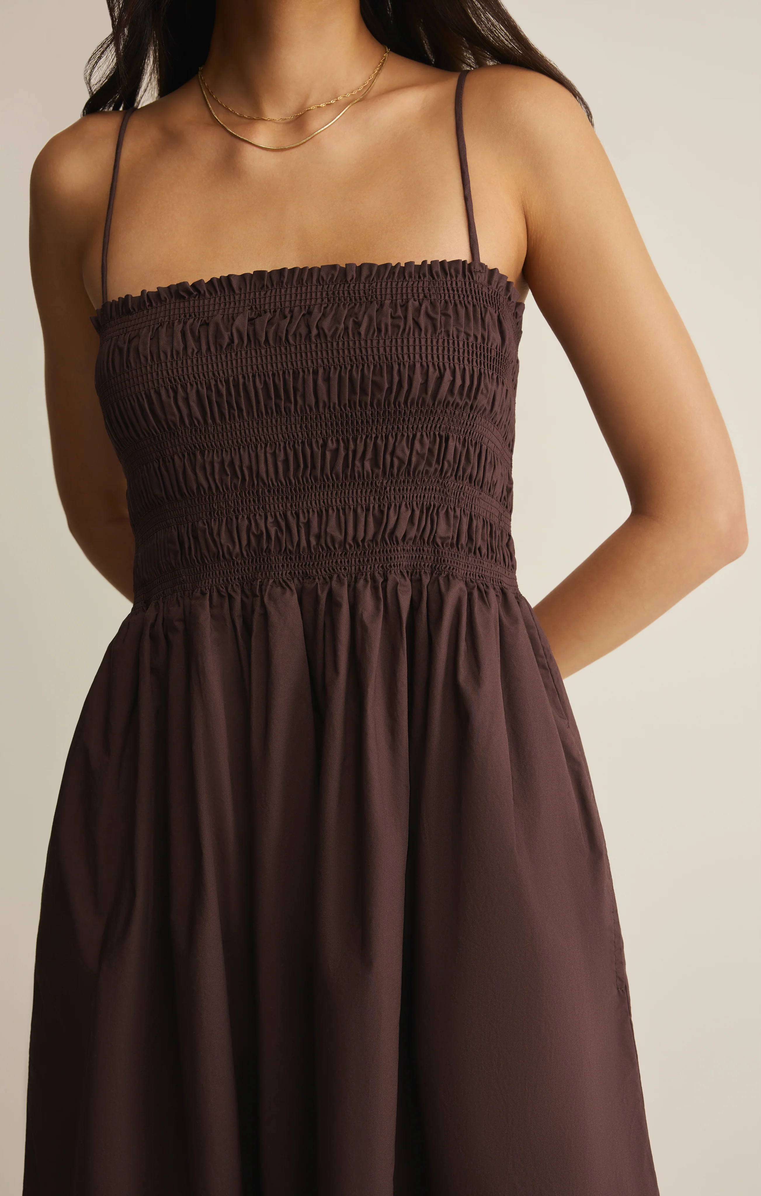 Cornelia Poplin Maxi Dress - Image 24