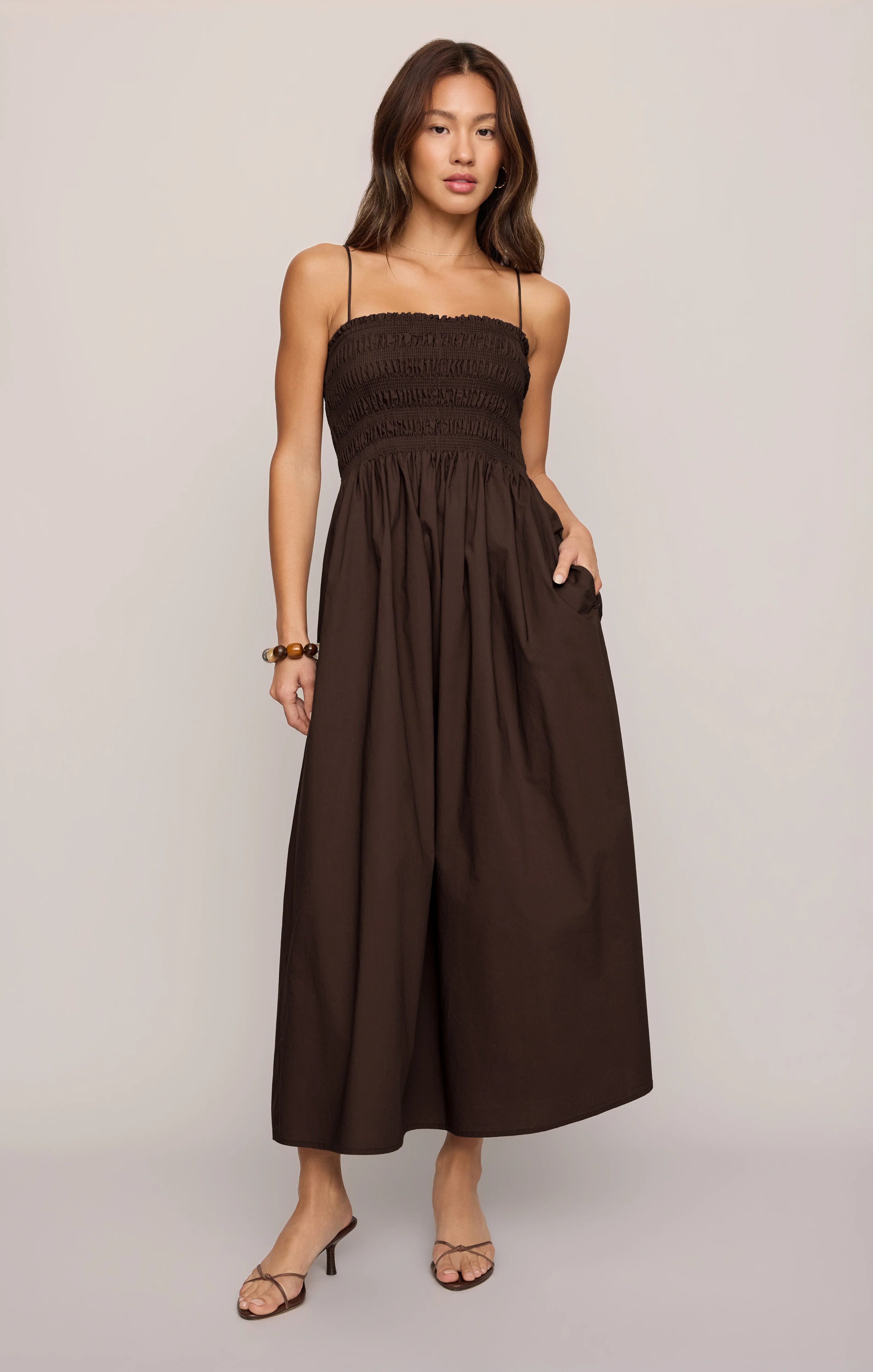 Cornelia Poplin Maxi Dress - Image 25