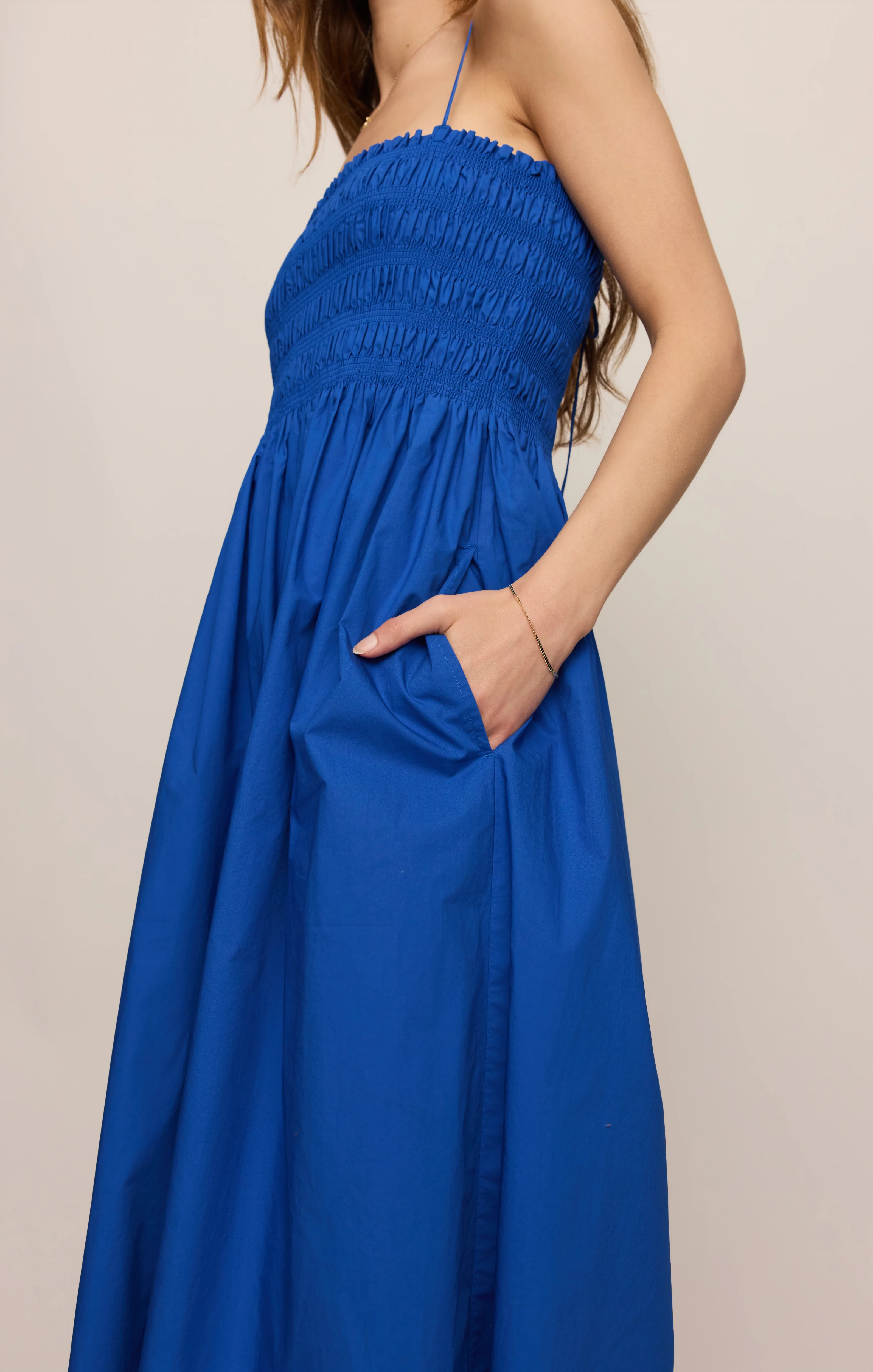 Cornelia Poplin Maxi Dress - Image 4