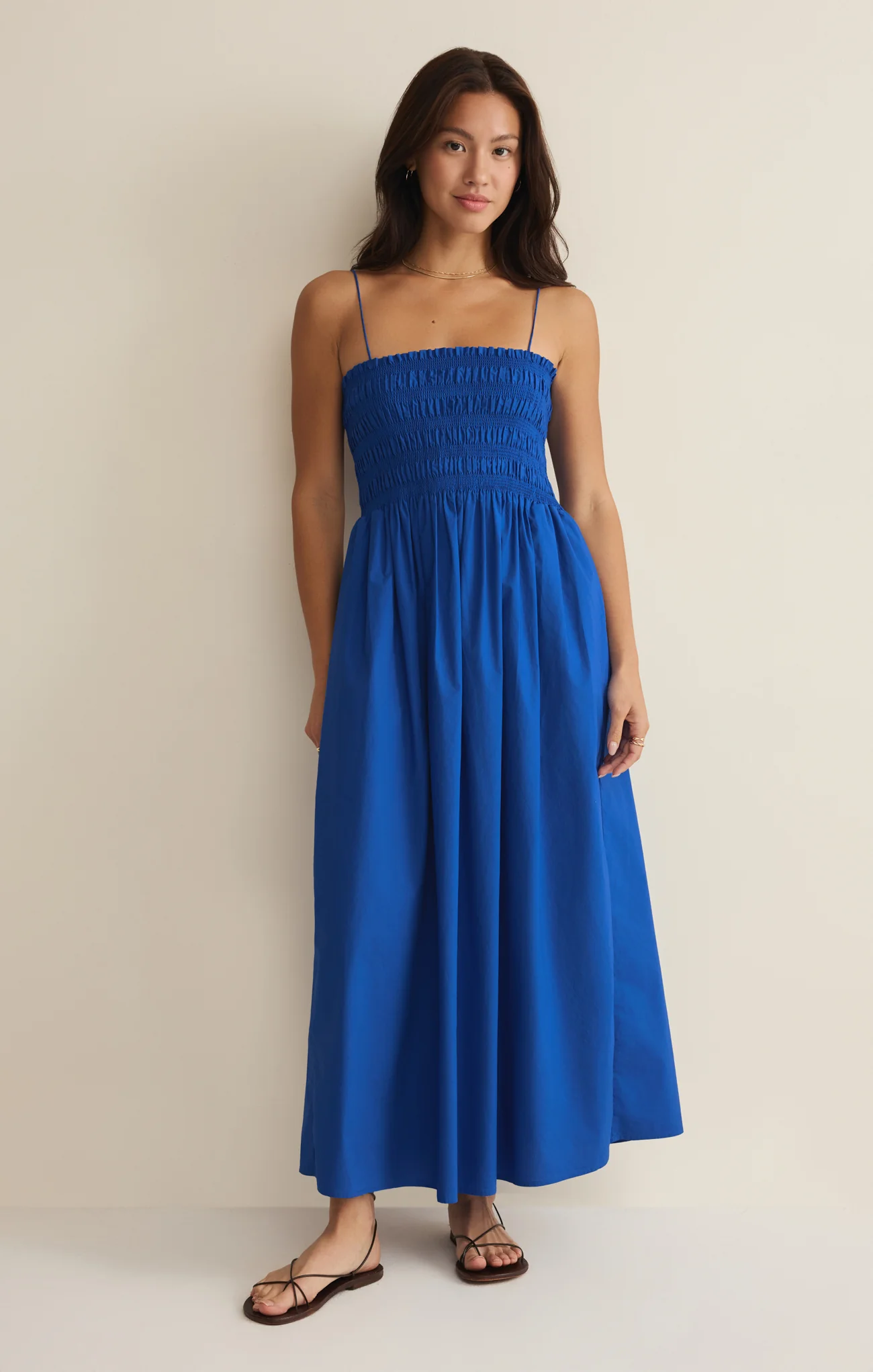 Cornelia Poplin Maxi Dress - Image 6