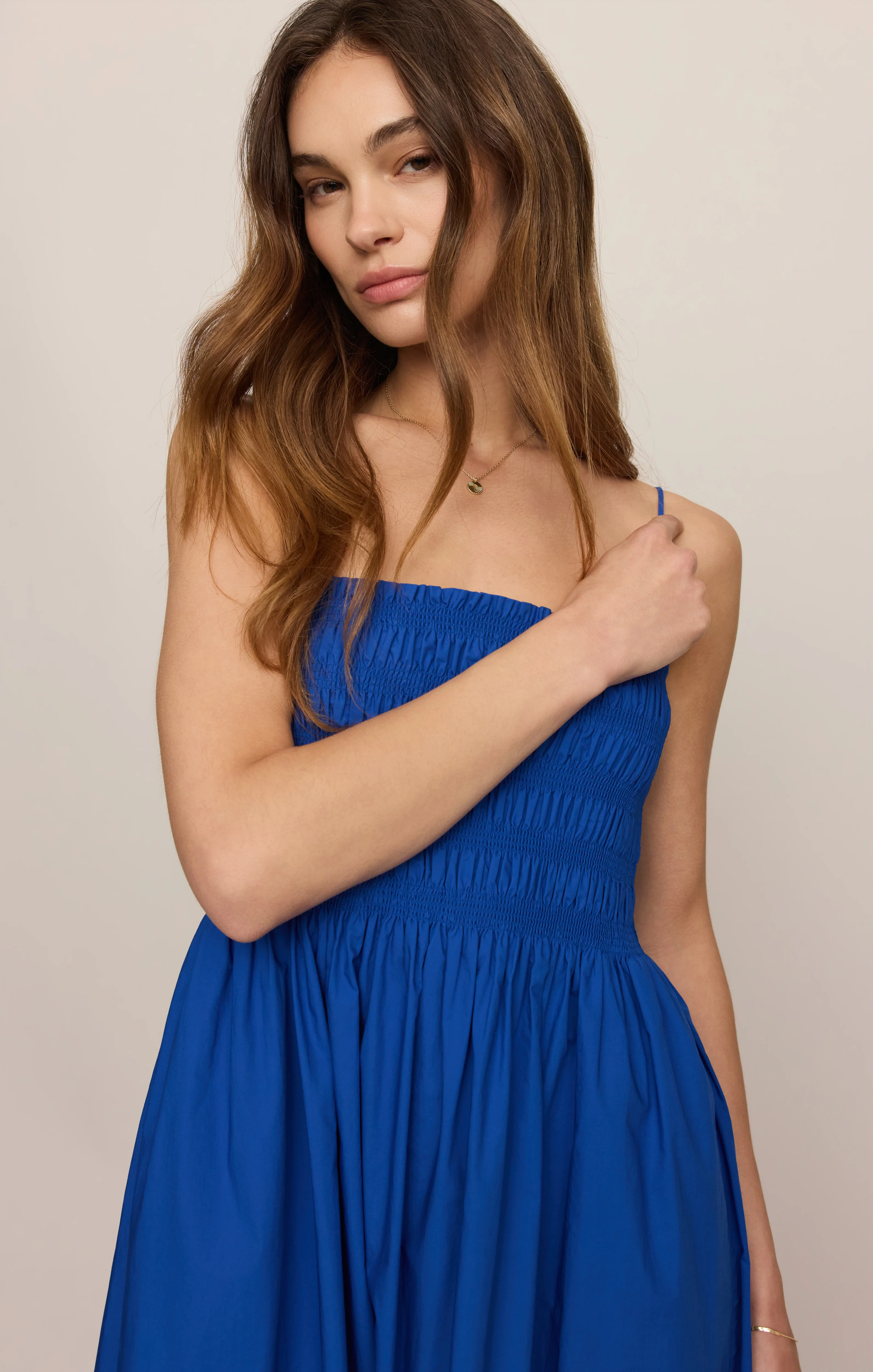Cornelia Poplin Maxi Dress - Image 7