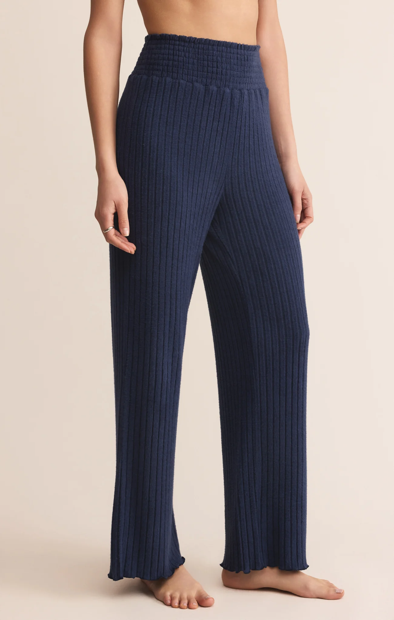 Dawn Smocked Silky Rib Pant - Image 89