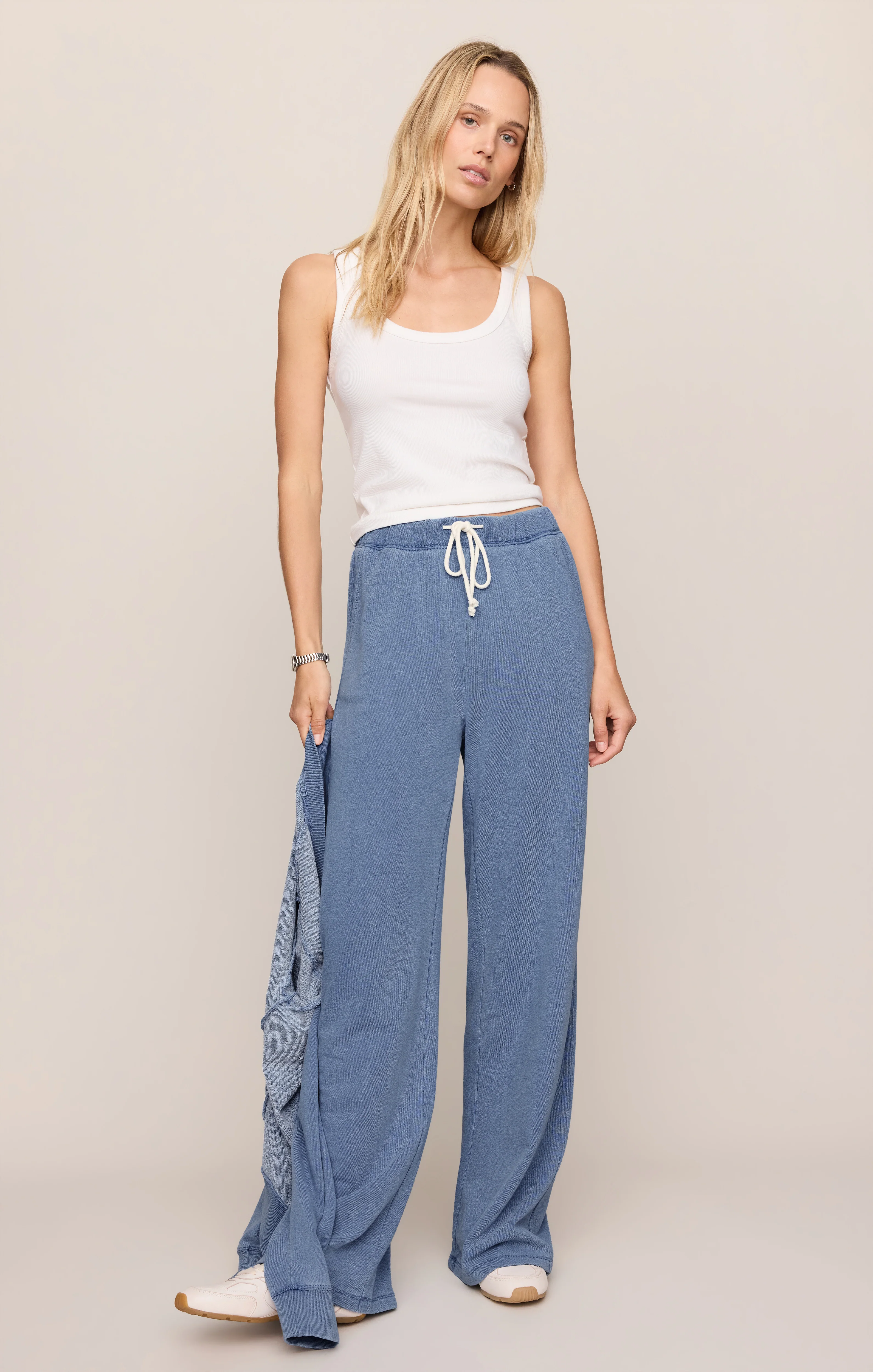 Dazed End Knit Denim Cardigan - Image 10