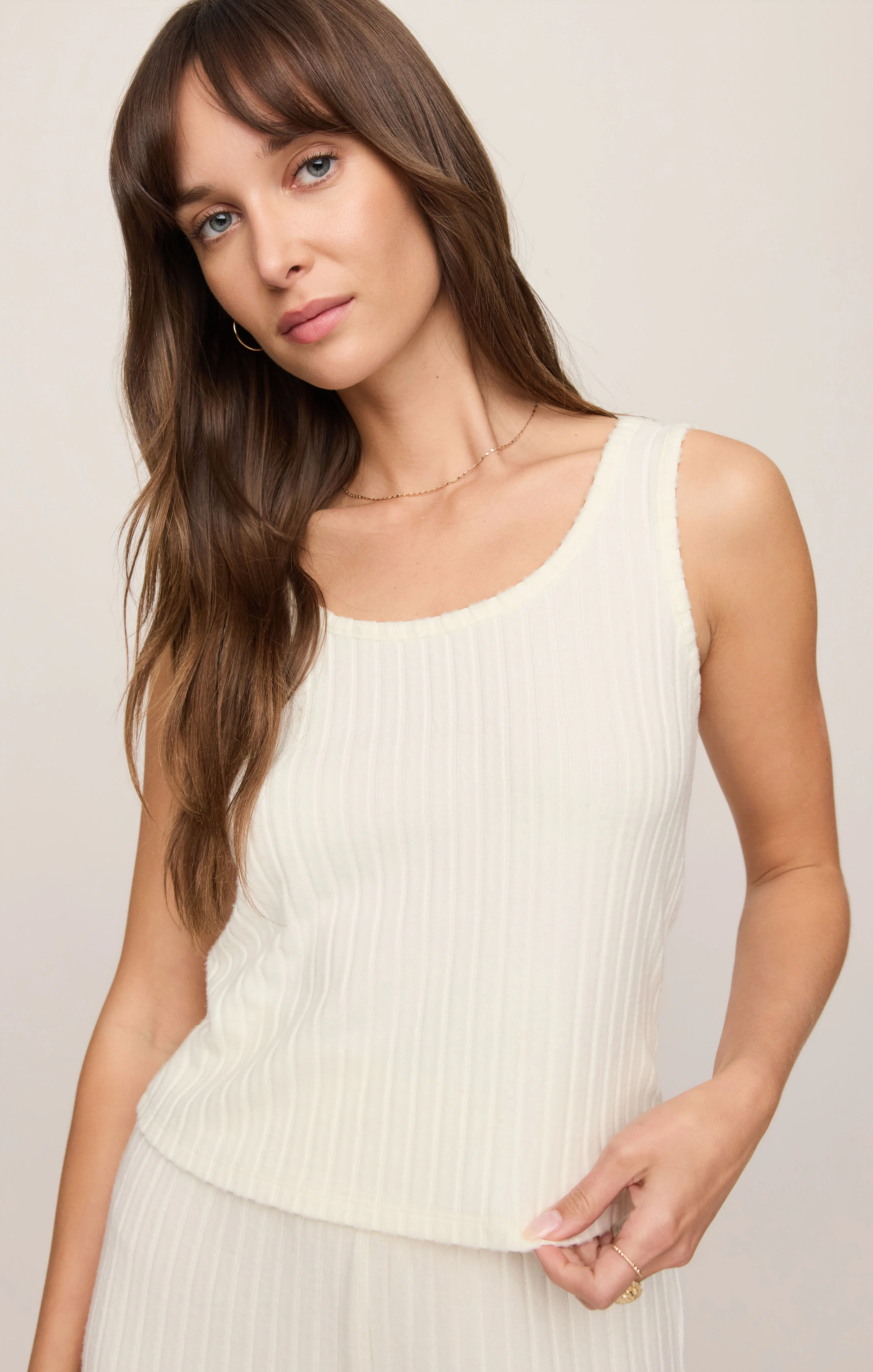 Double Scoop Silky Rib Tank - Image 31