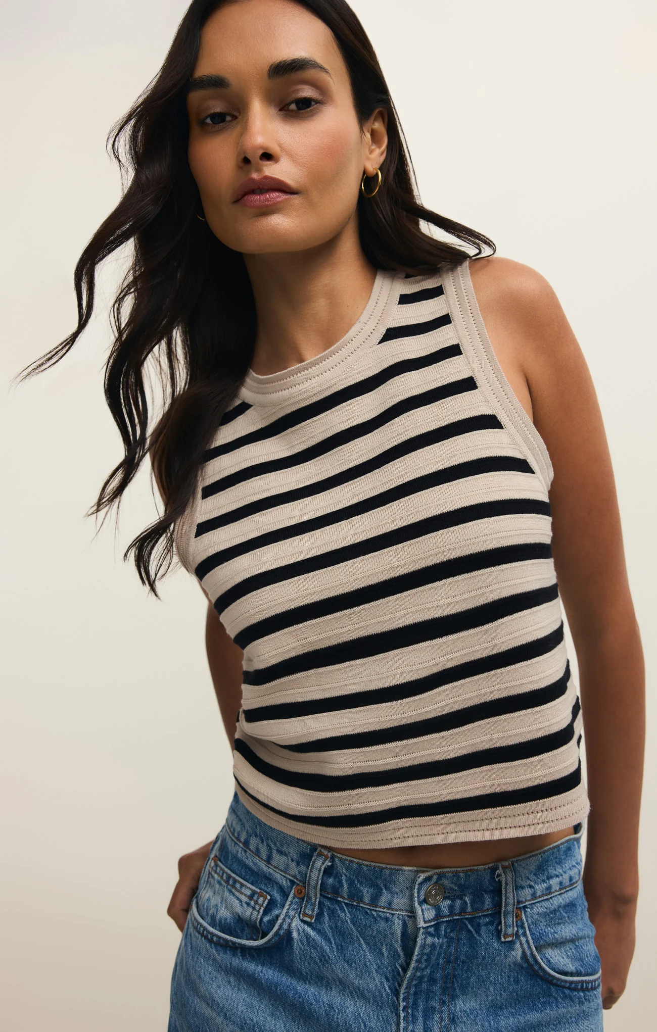 Emori Striped Muscle Tank - Image 13