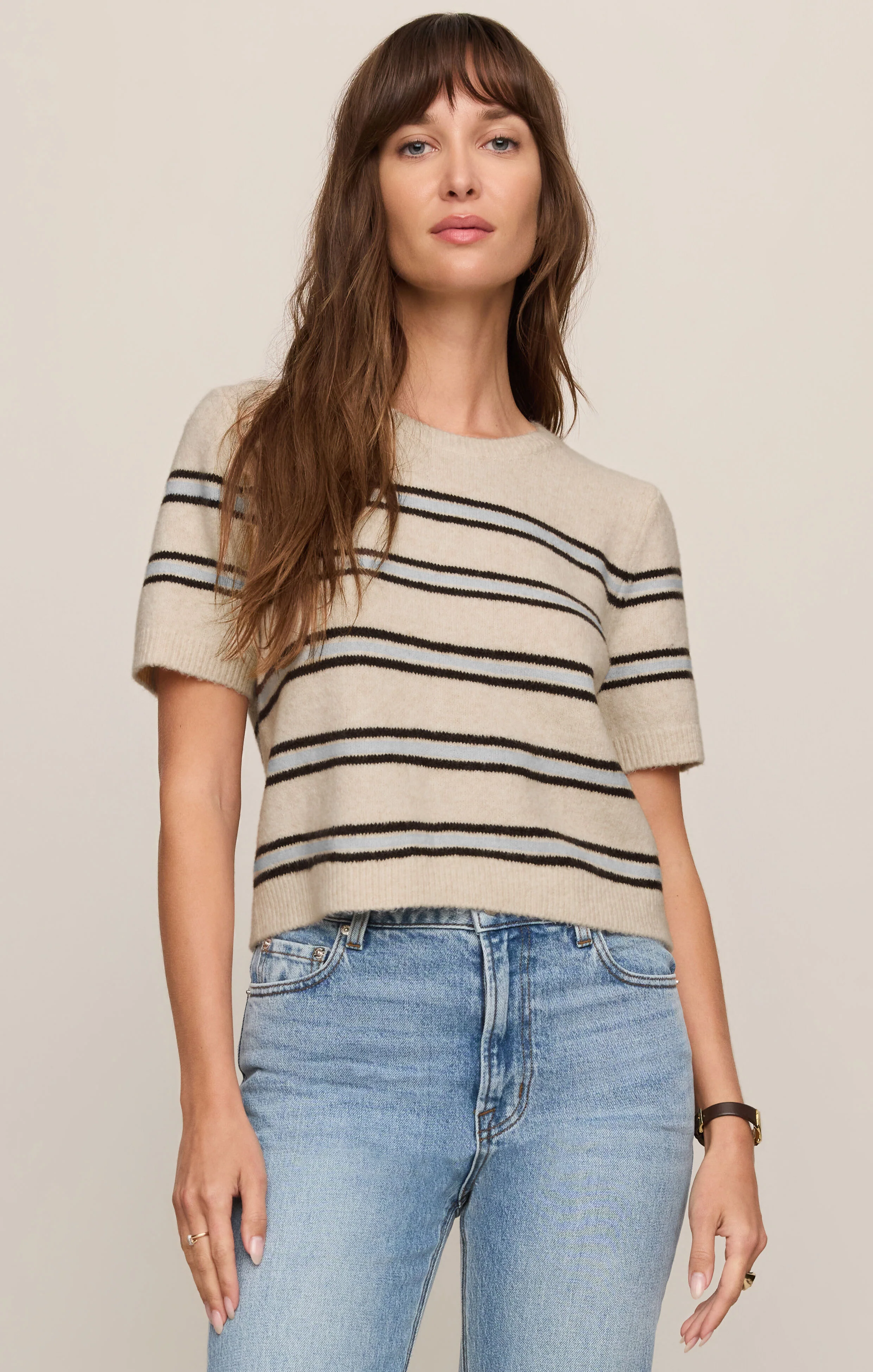 Gatewood Stripe Sweater Tee - Image 10
