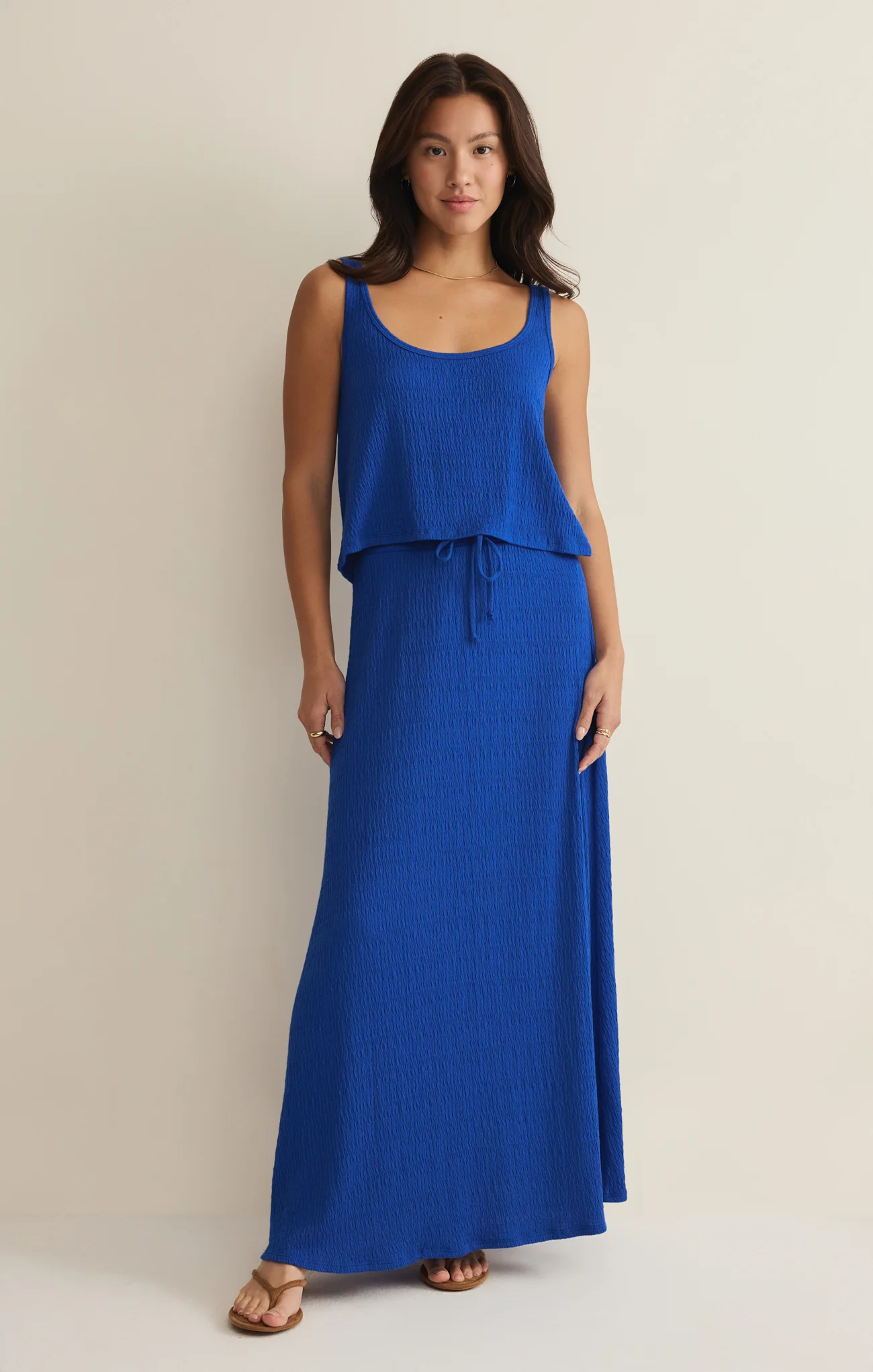 Joanna Textured Knit Cropped Tank - Image 13