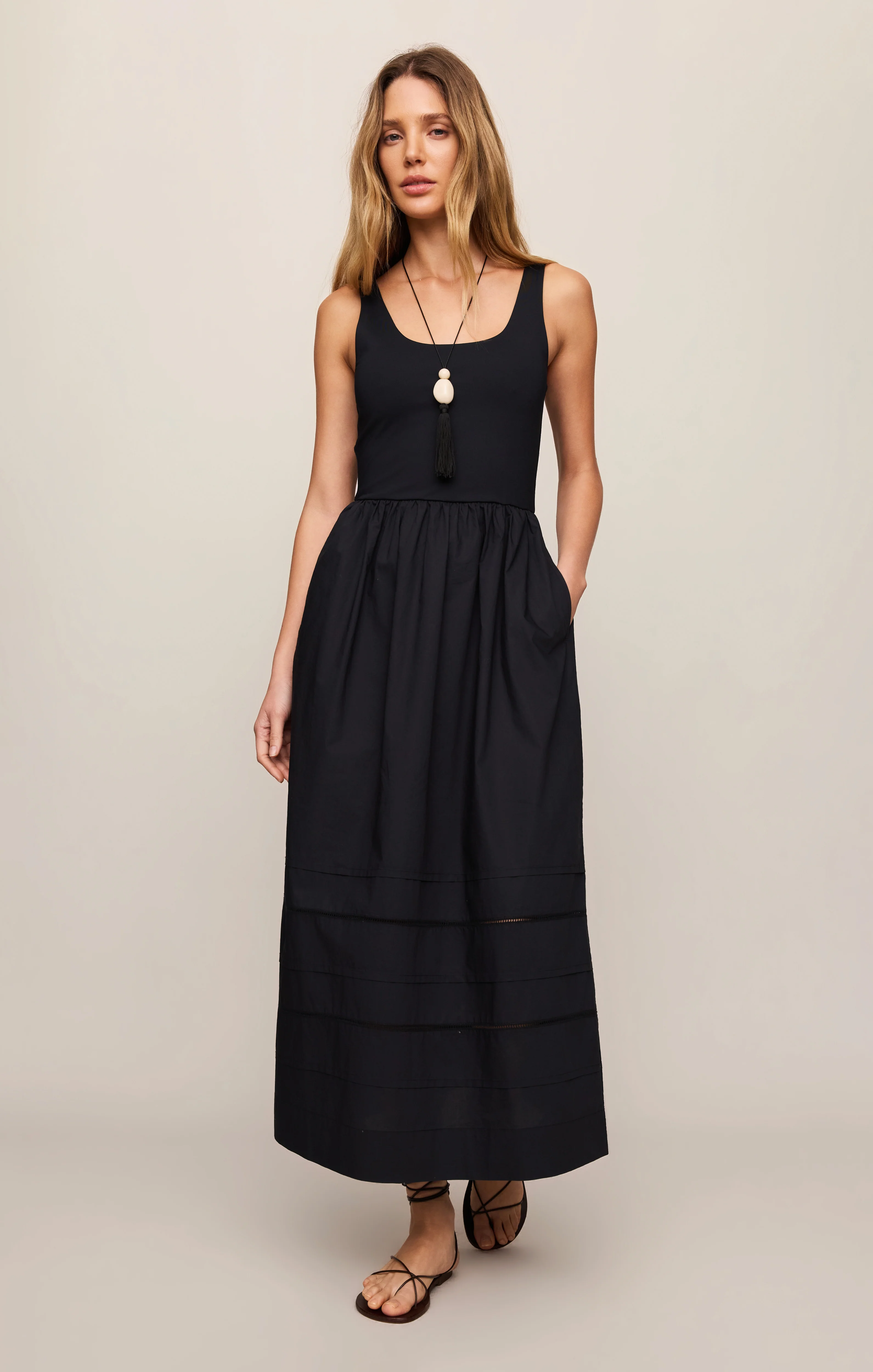 Johanna Sleeveless Midi Dress - Image 3
