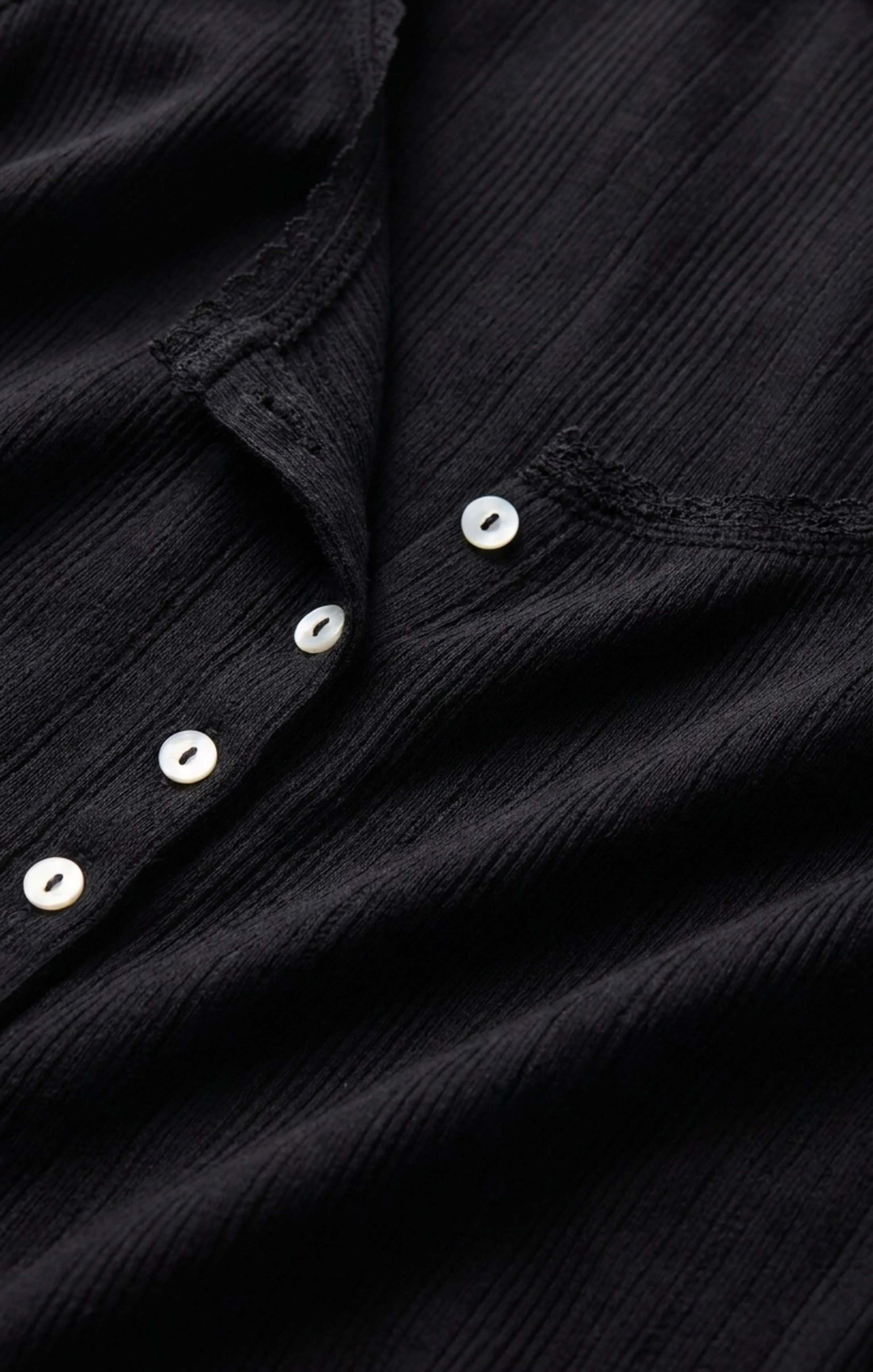 Lainey Pointelle Button Front Tank - Image 5