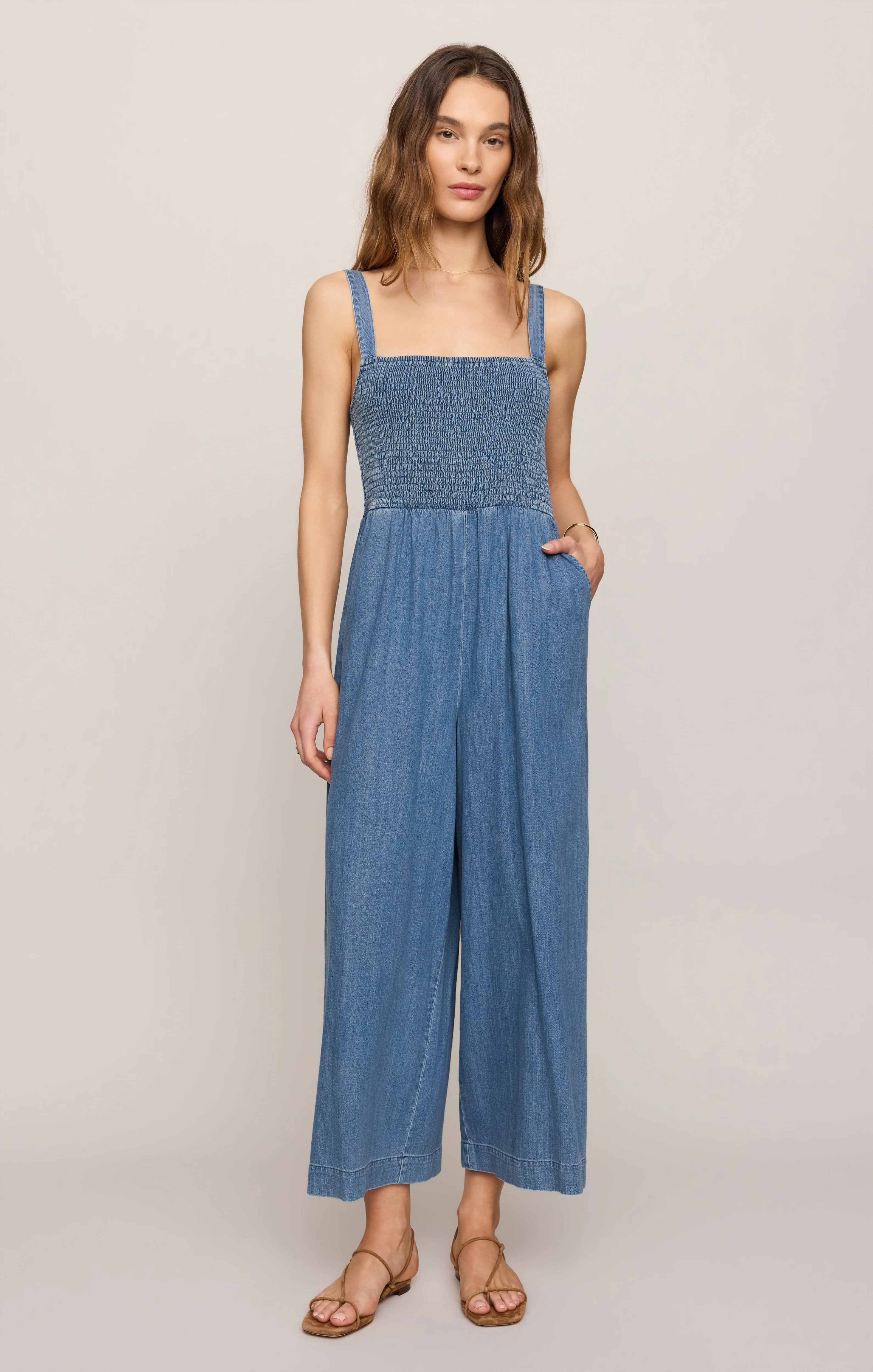 Mai Chambray Jumpsuit