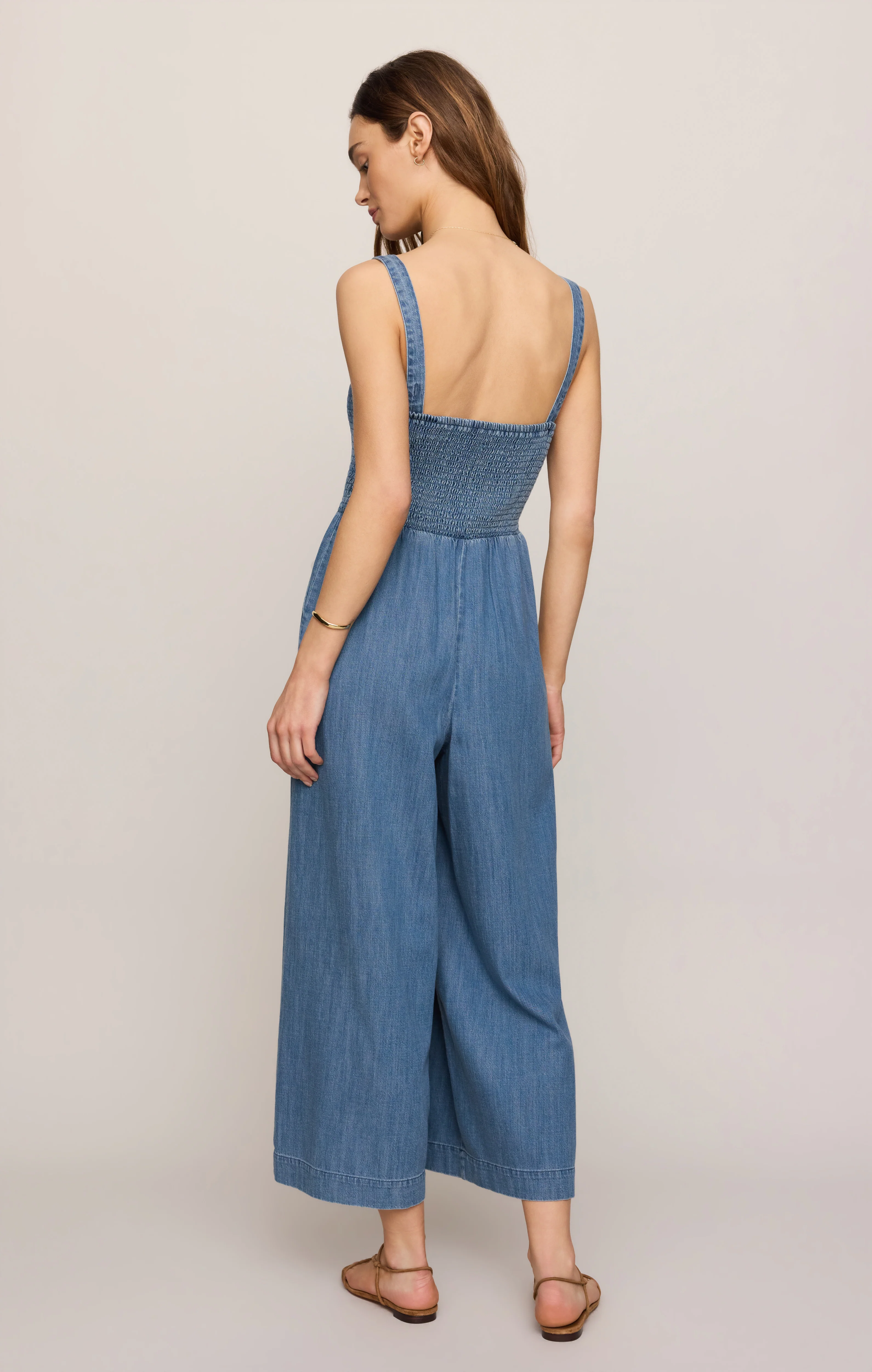 Mai Chambray Jumpsuit - Image 2