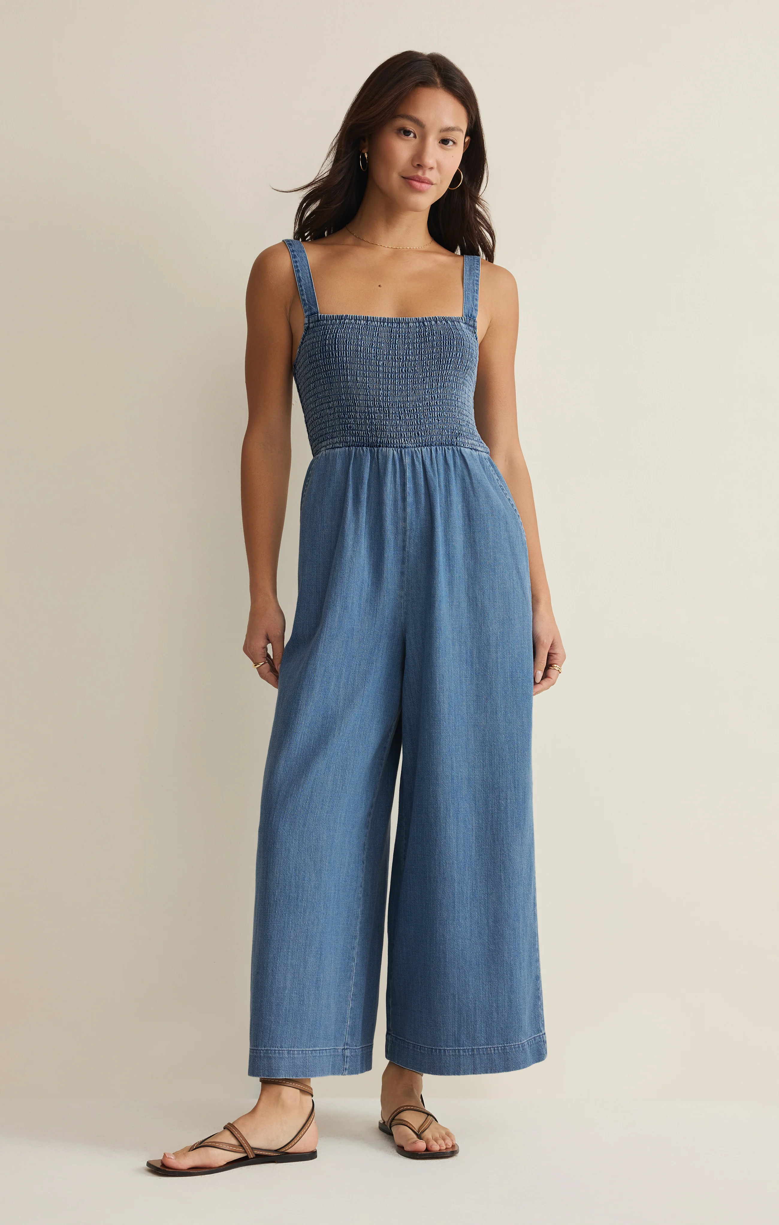 Mai Chambray Jumpsuit - Image 6