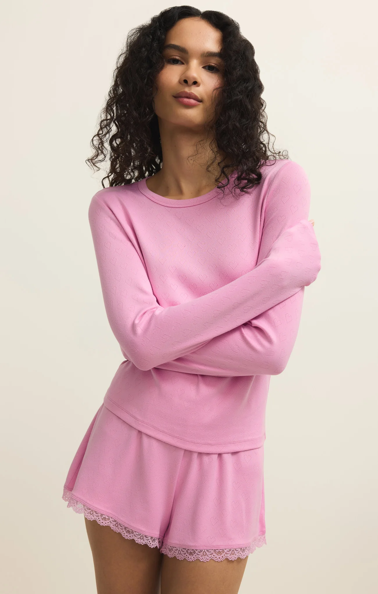Maison Pointelle Long Sleeve Top - Image 6