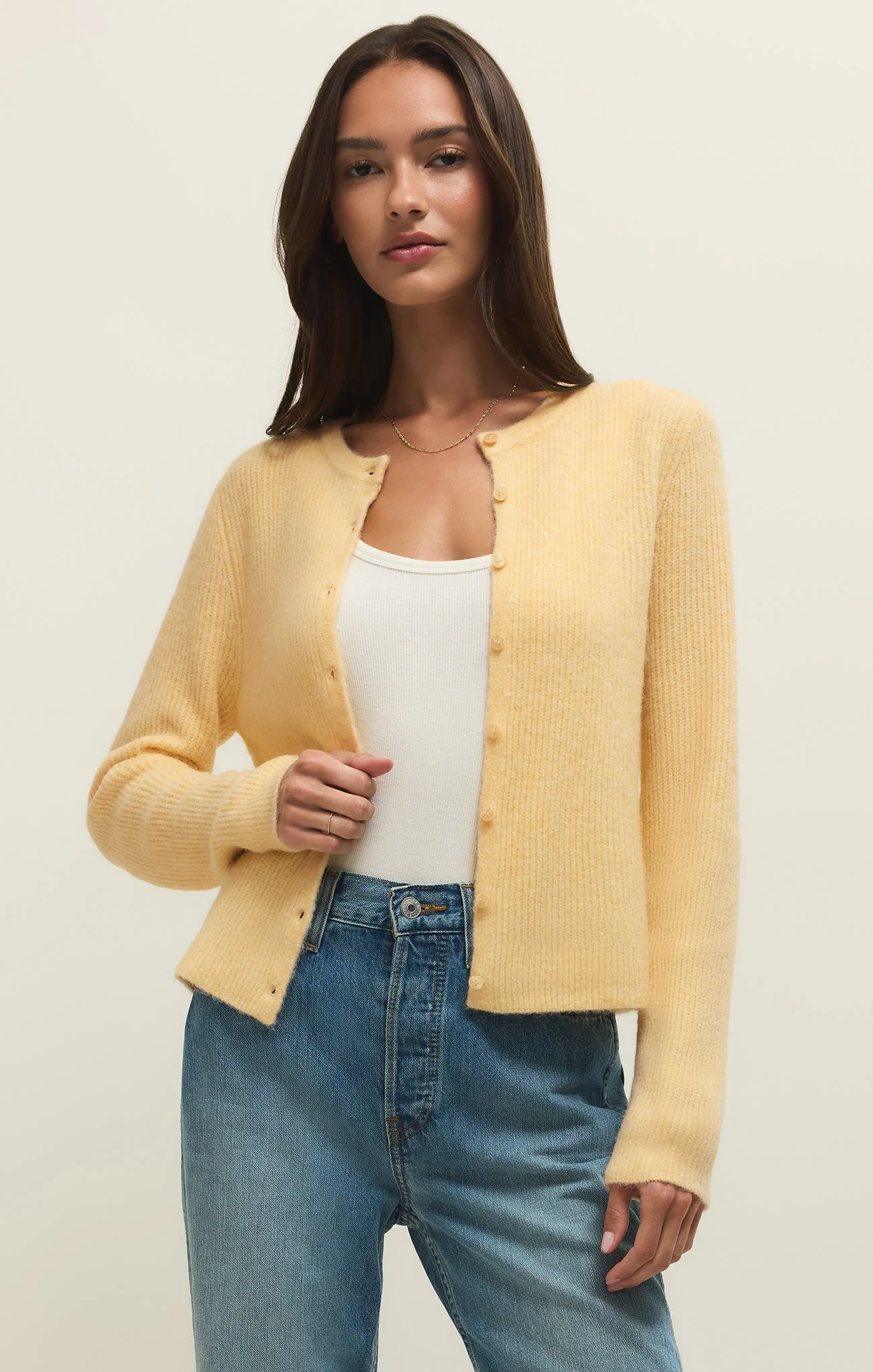 Medina Cozy Rib Cardigan - Image 7