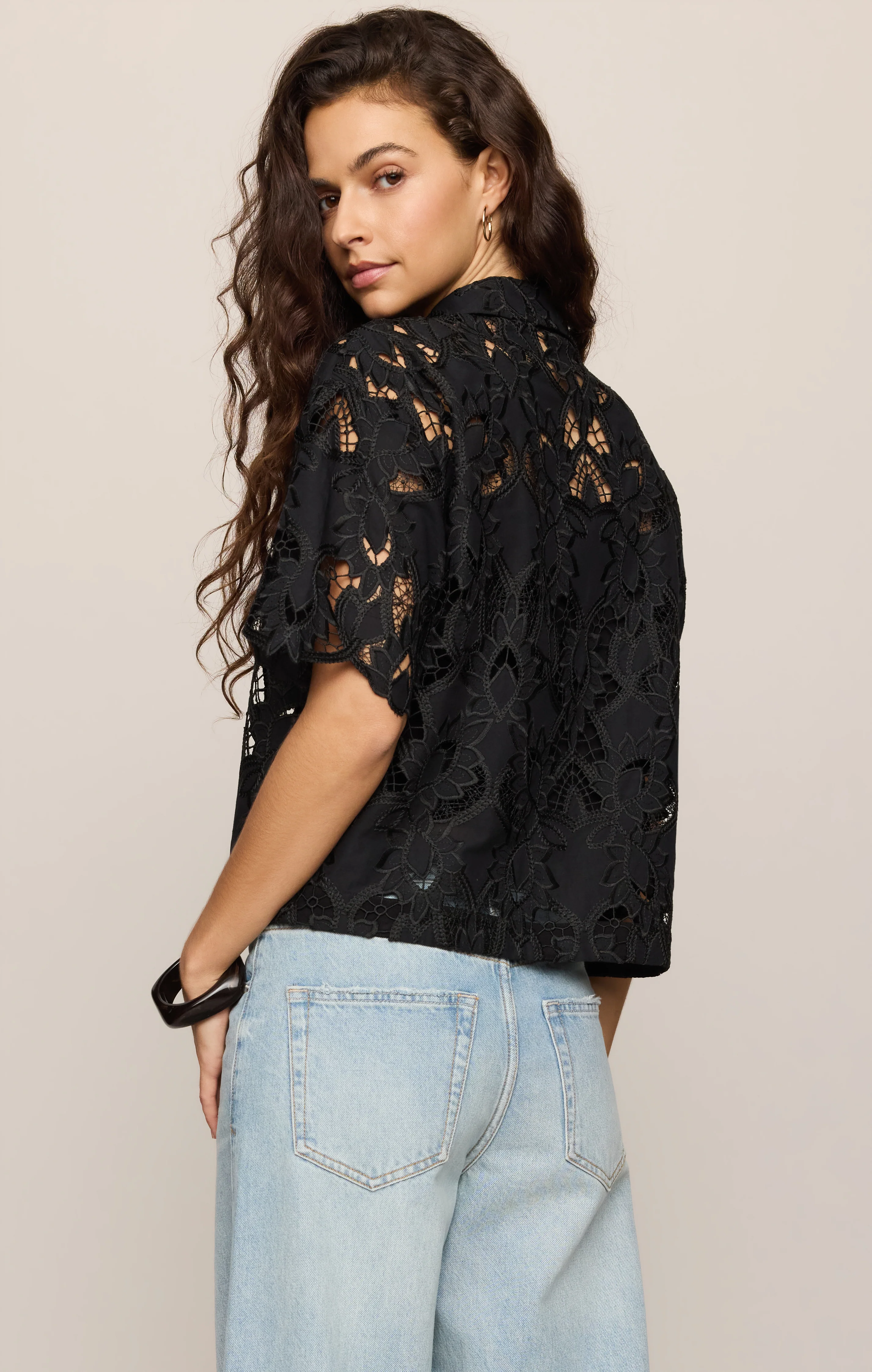 Midnight Embroidered Top - Image 10