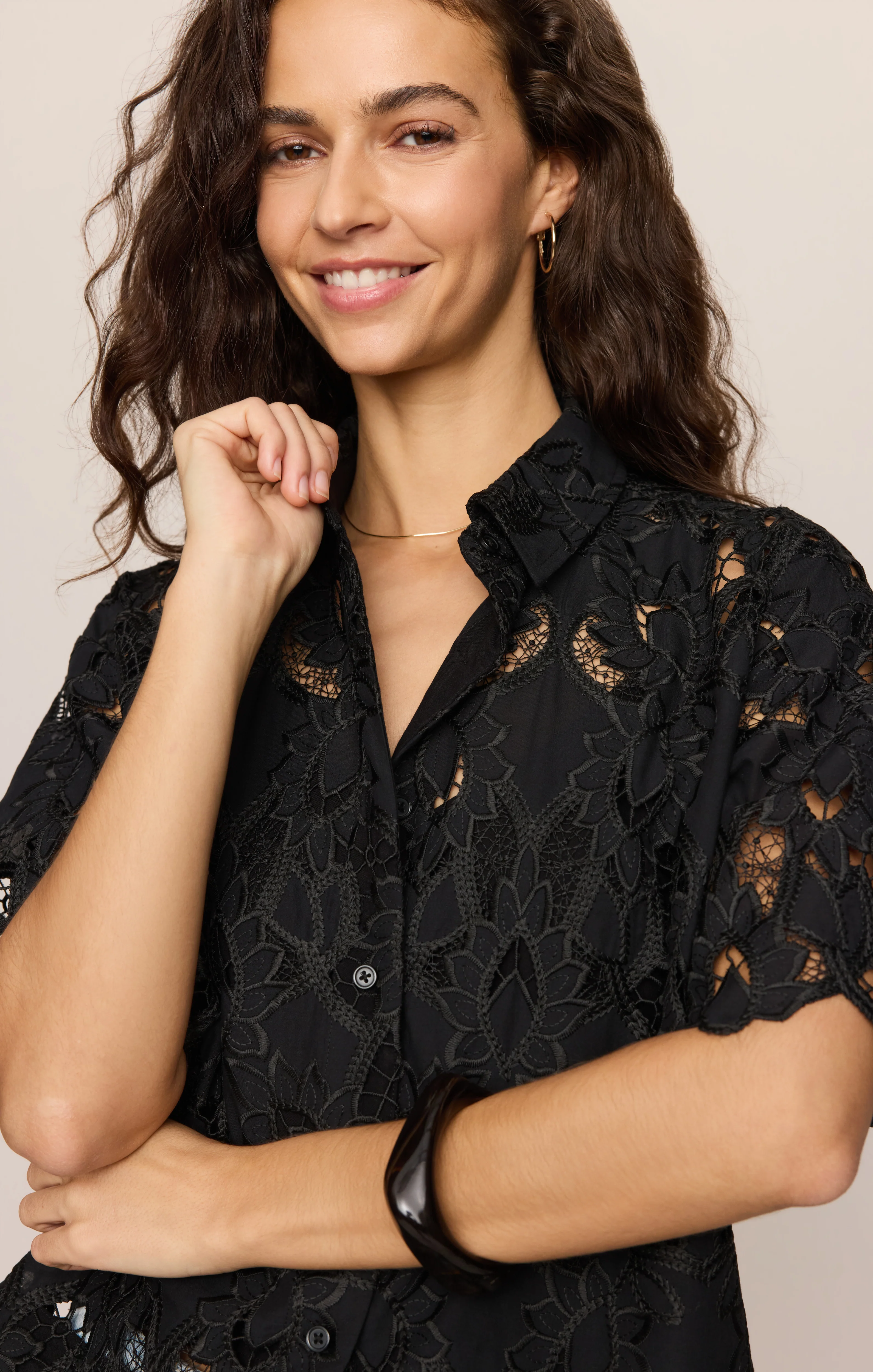 Midnight Embroidered Top - Image 16