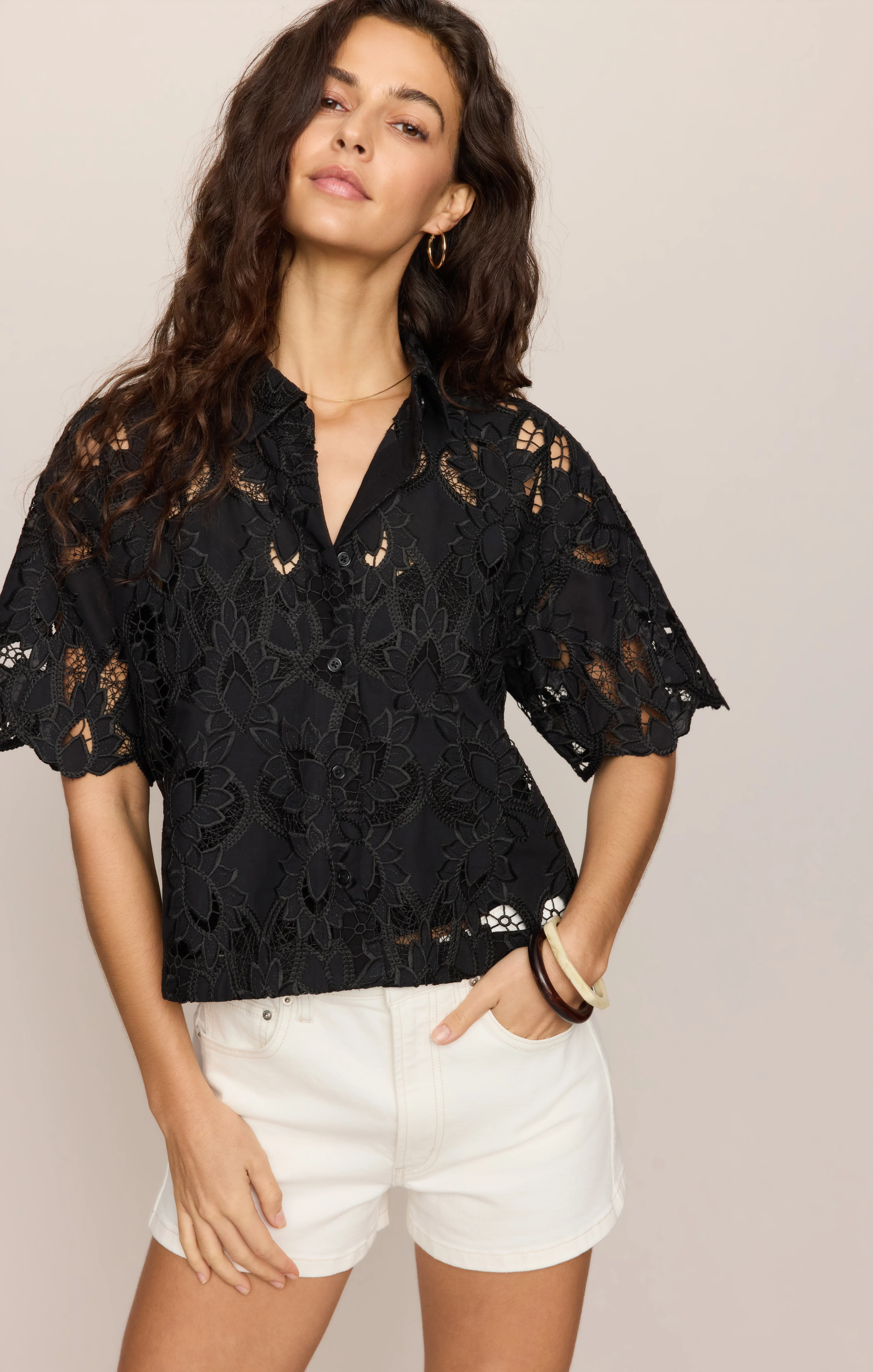 Midnight Embroidered Top - Image 19