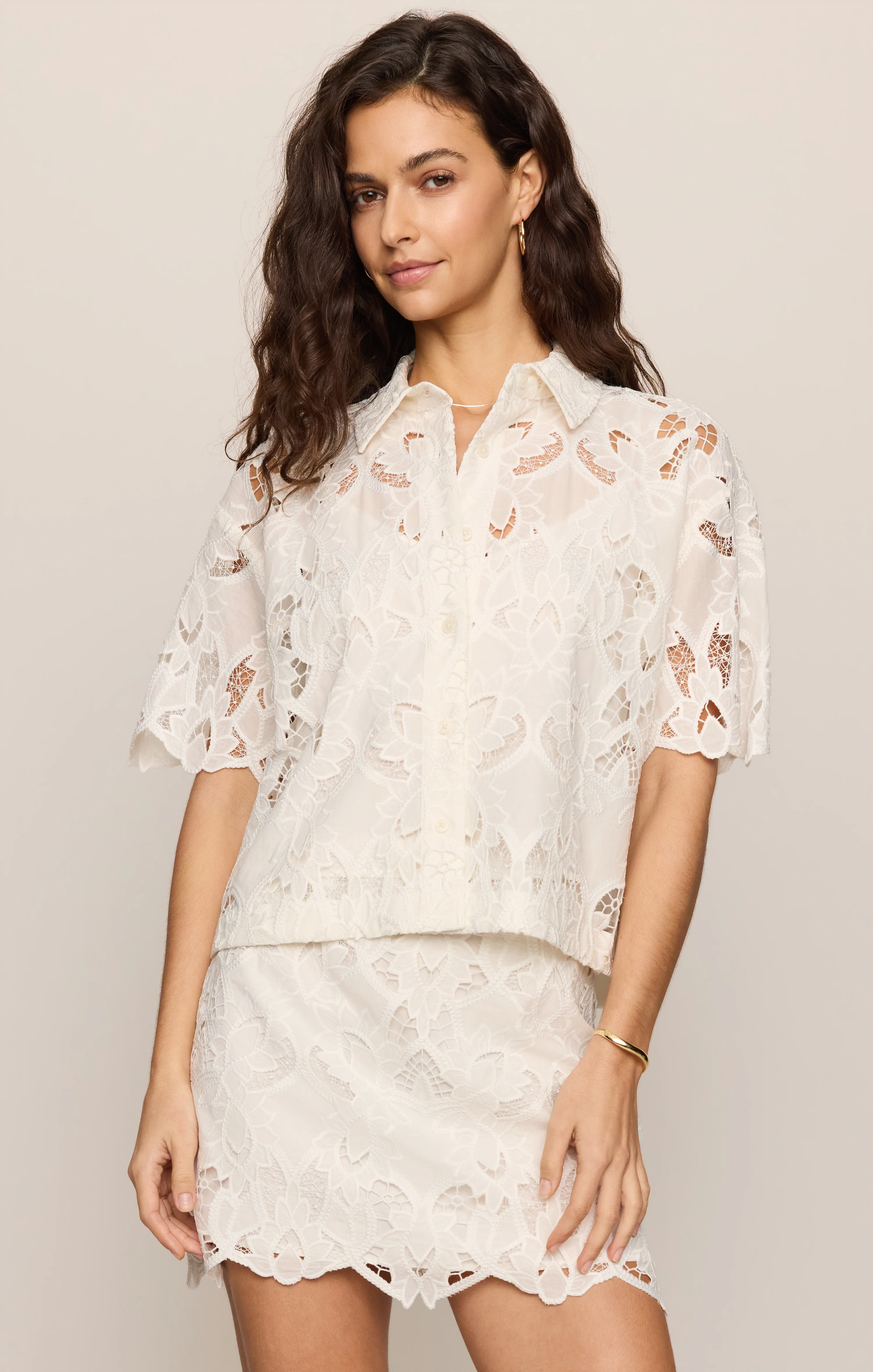 Midnight Embroidered Top - Image 2