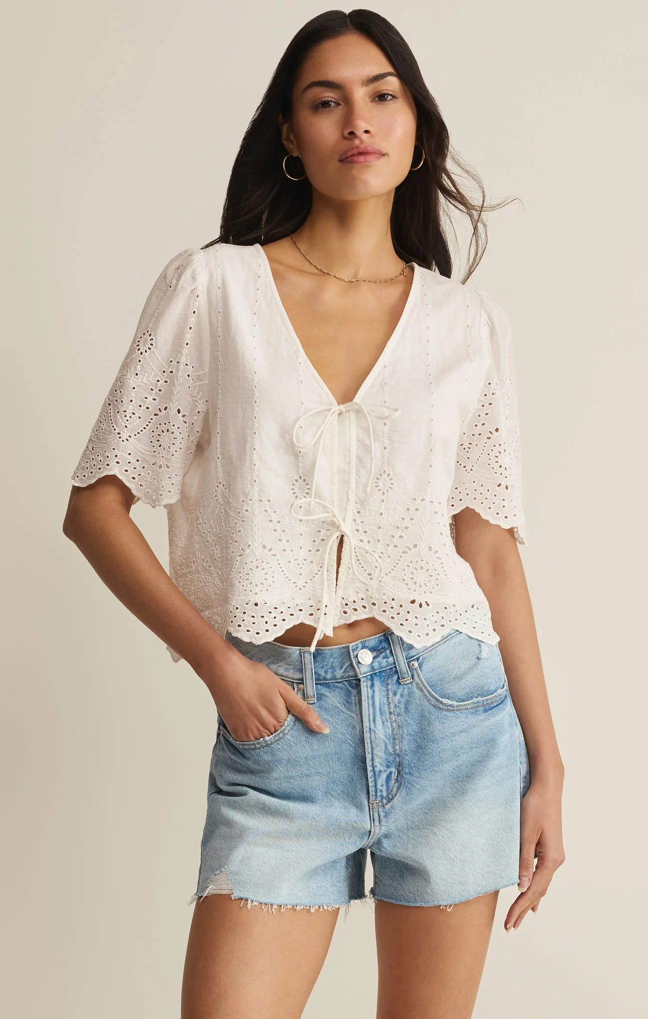 Oceanside Embroidered Top - Image 10