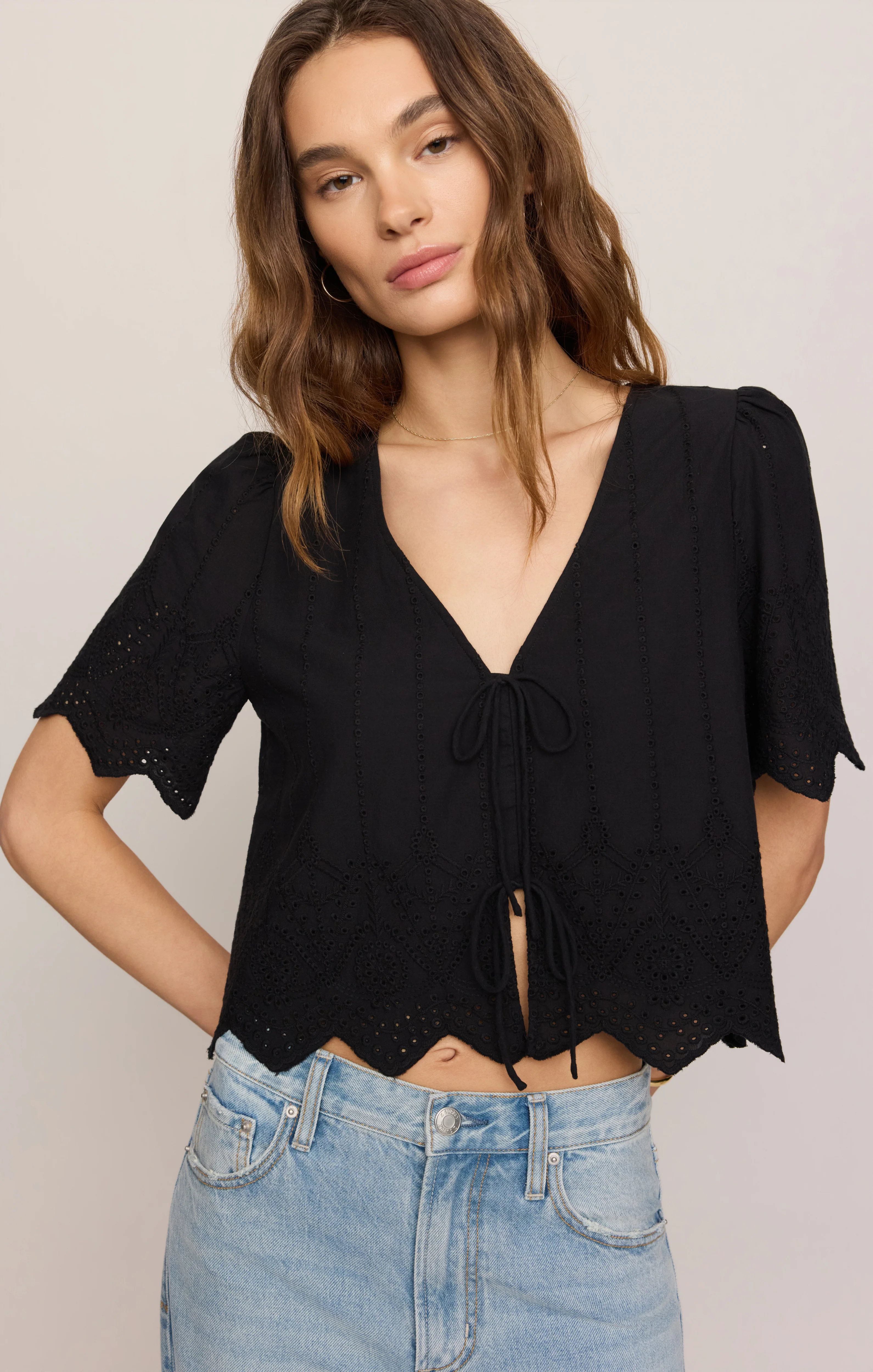 Oceanside Embroidered Top - Image 17