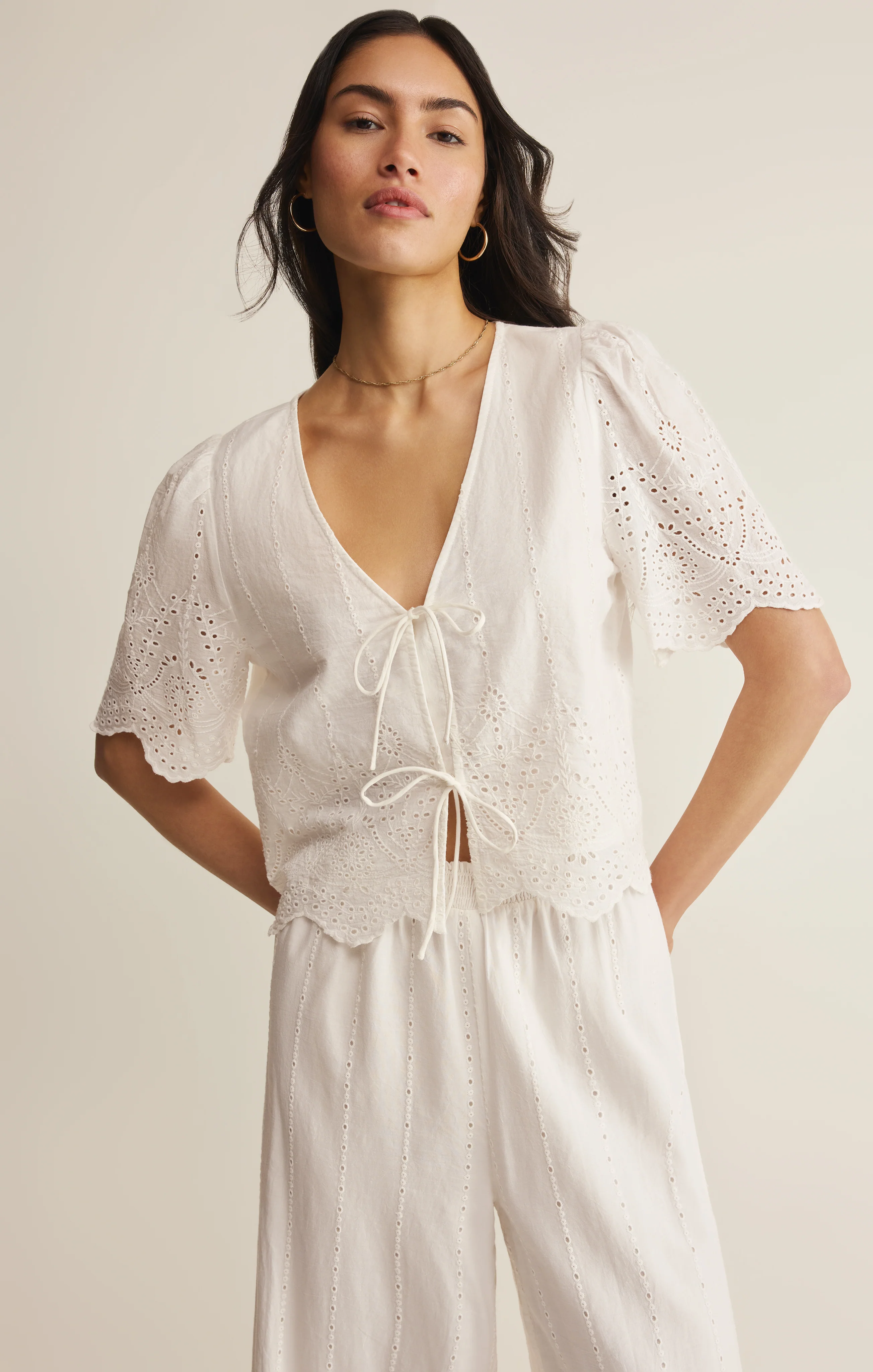 Oceanside Embroidered Top - Image 20