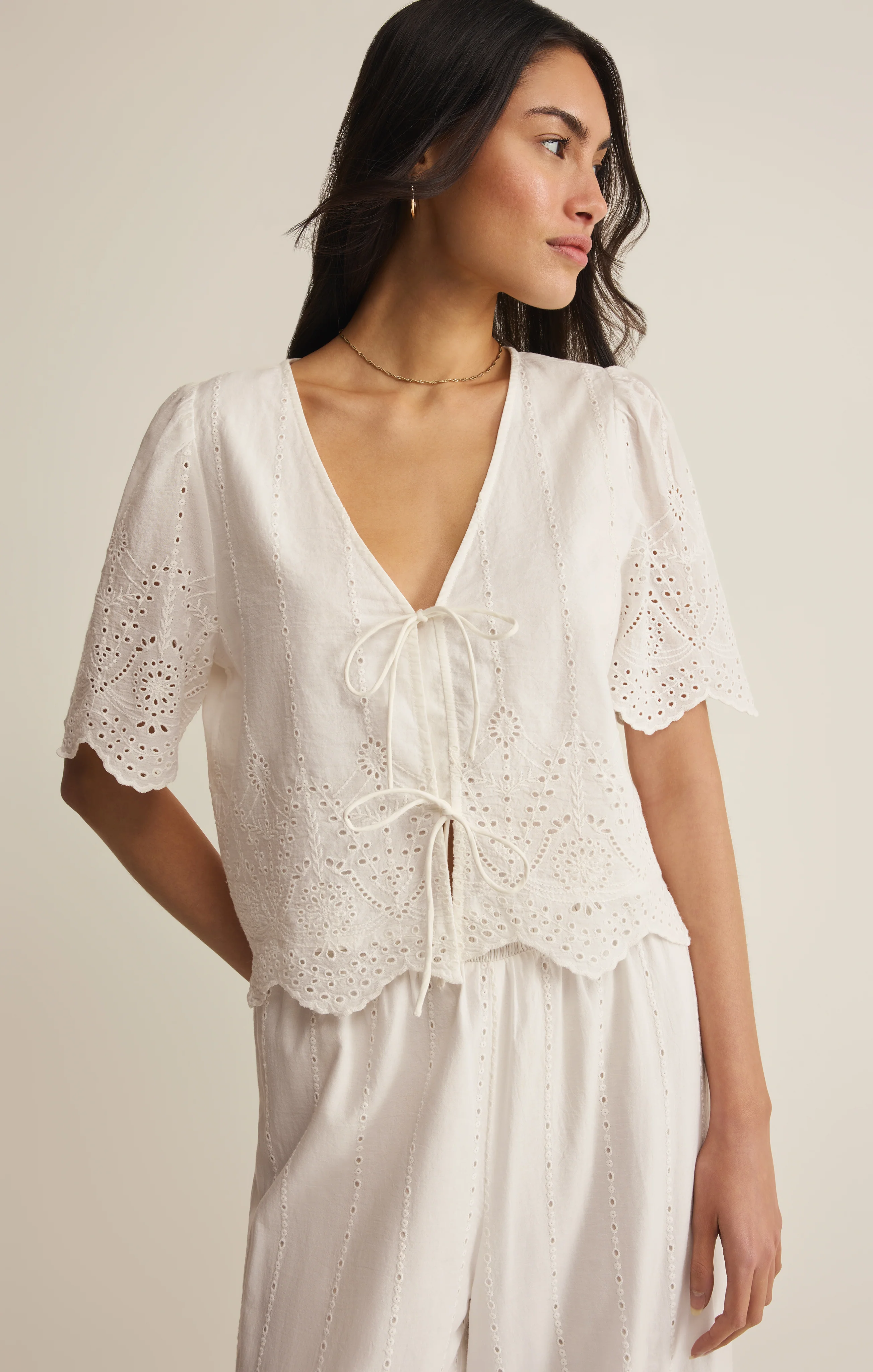 Oceanside Embroidered Top - Image 27