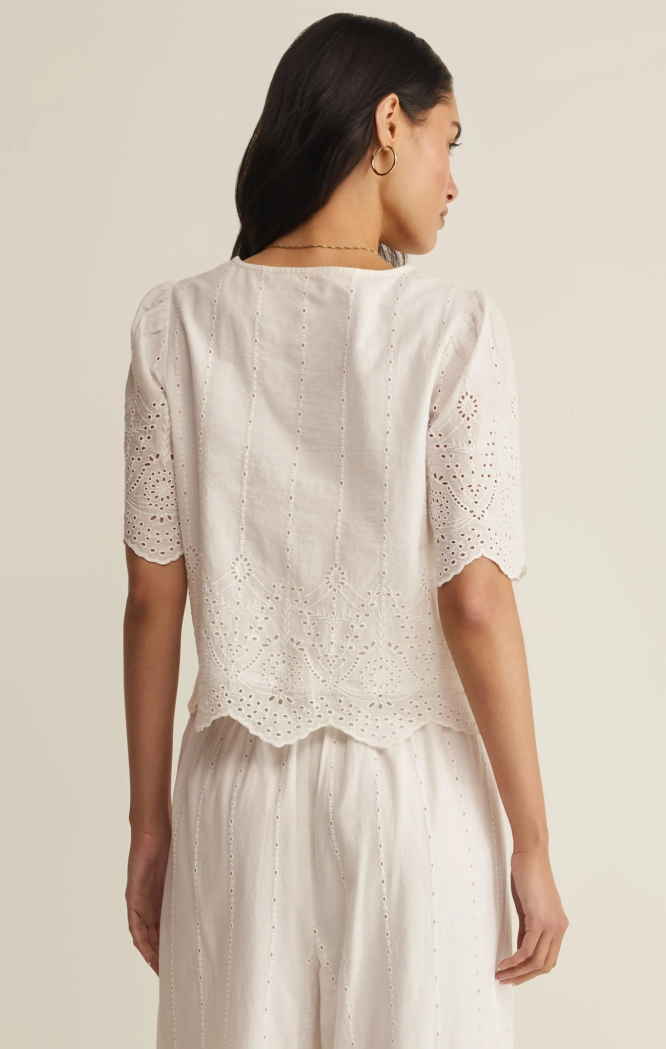 Oceanside Embroidered Top - Image 3