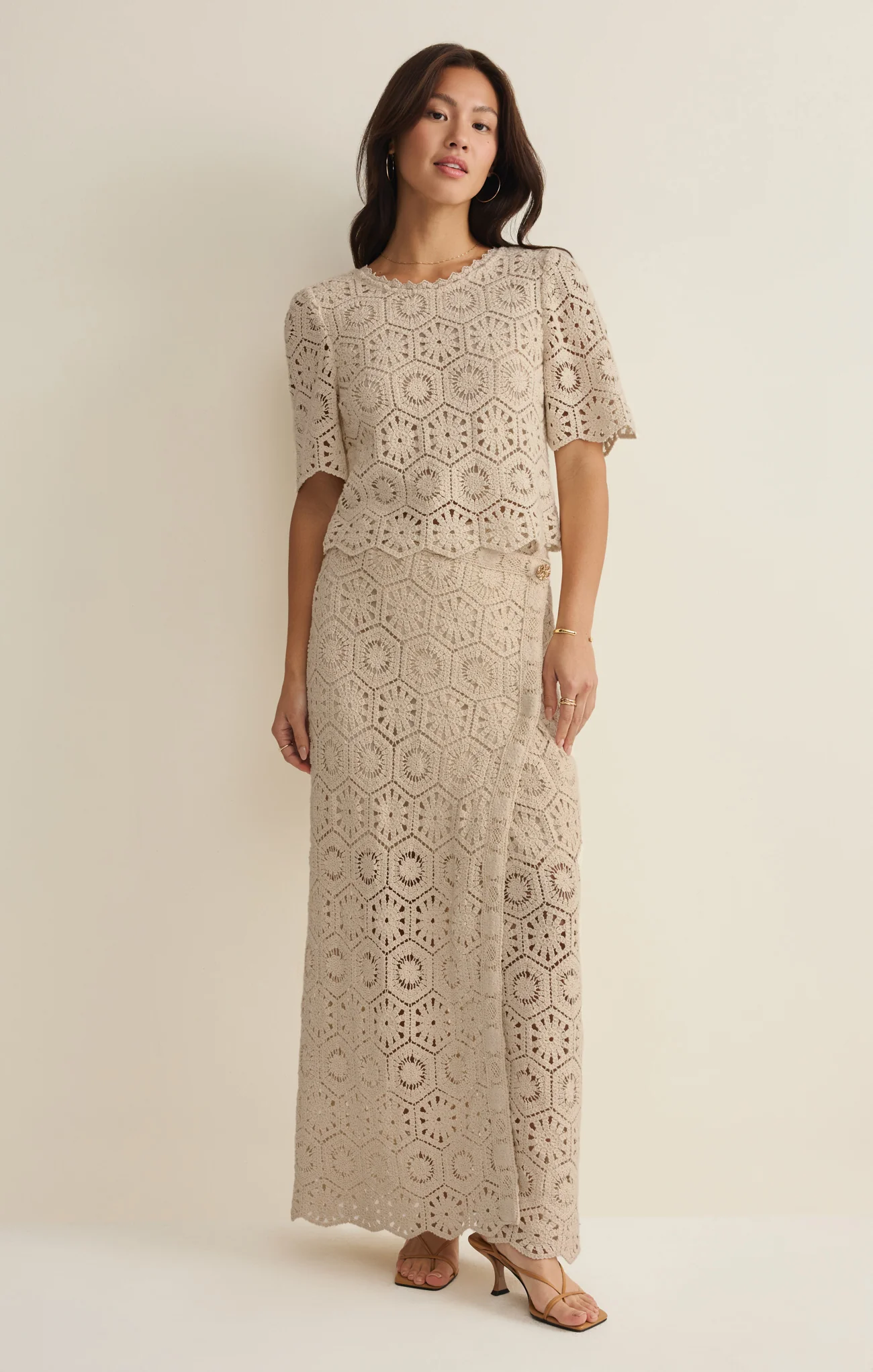 Raquel Lace Cropped Top - Image 5