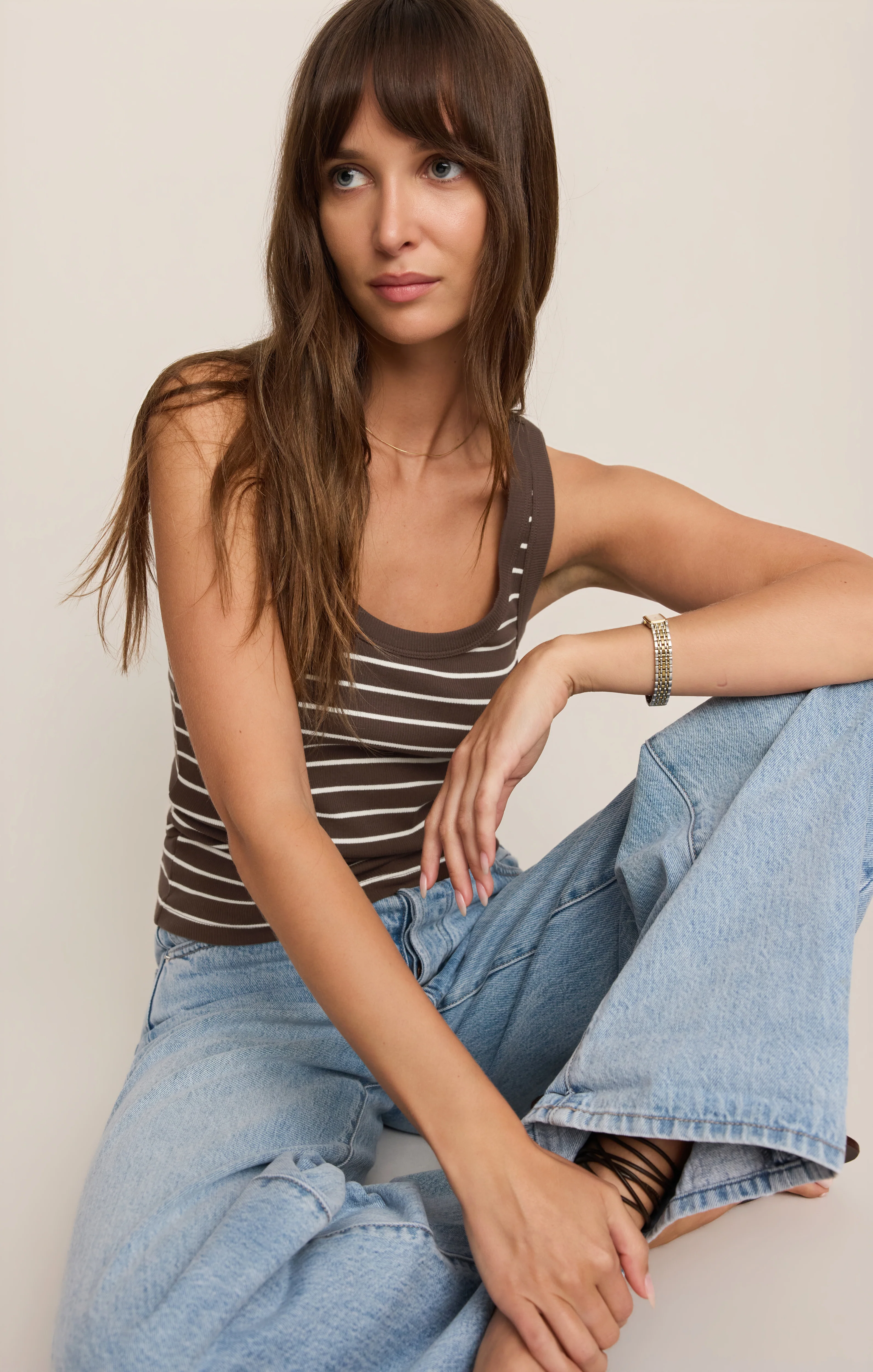 Rowe Striped Scoop Tank - Image 14