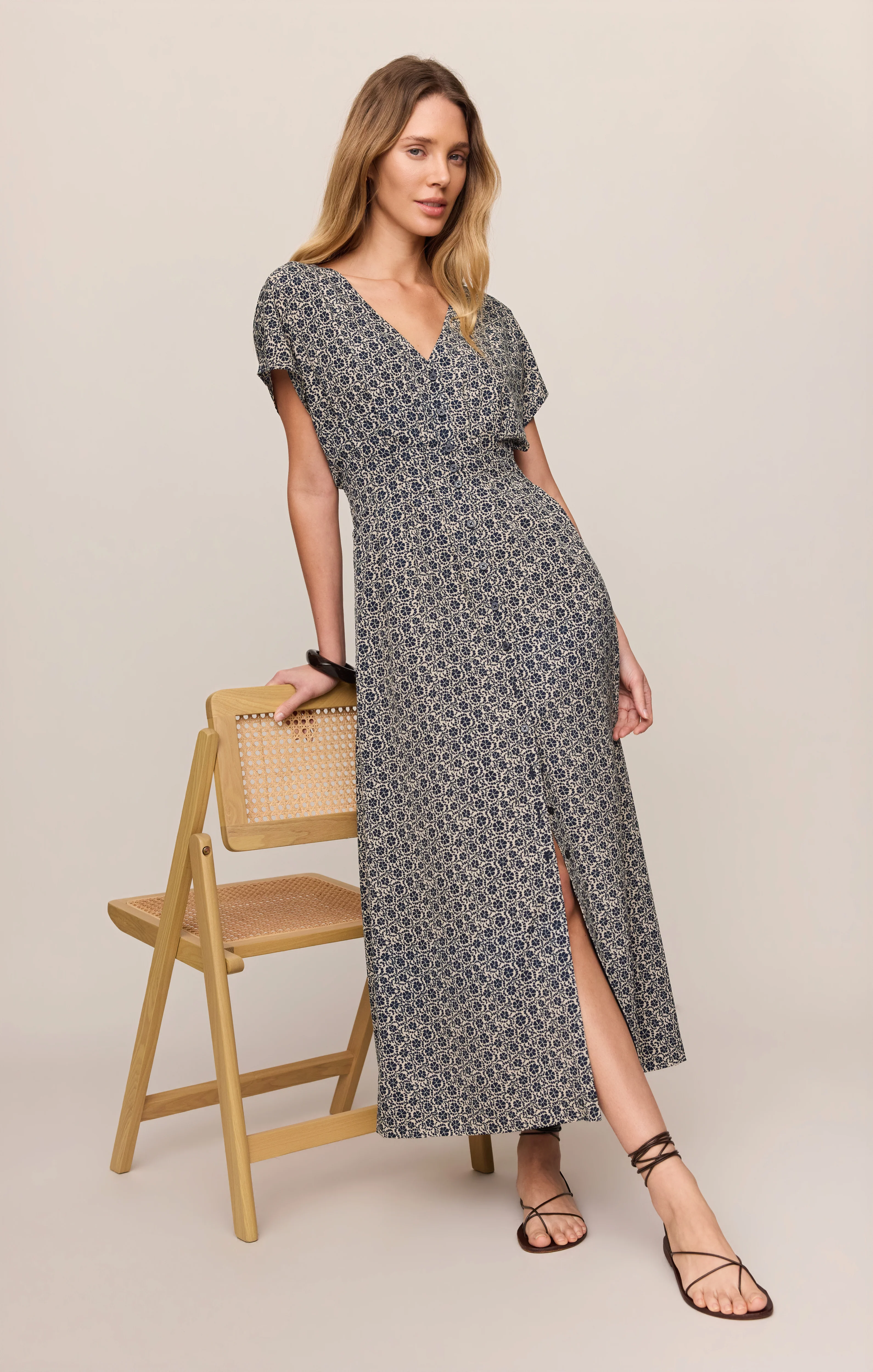 Sanna Iris Floral Maxi Dress - Image 7