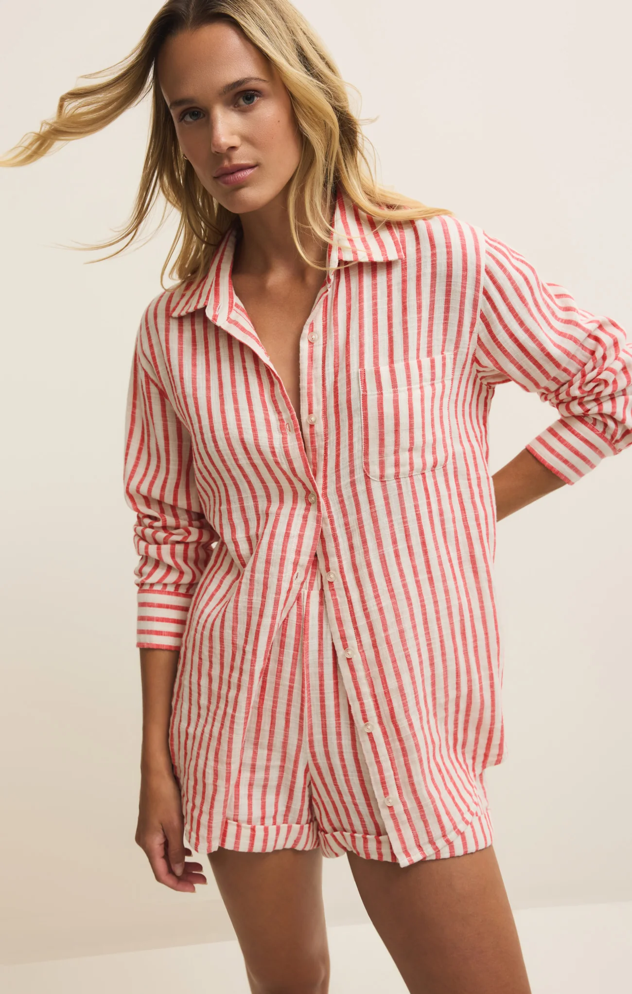 Saturdays Stripe Shirt - Image 3