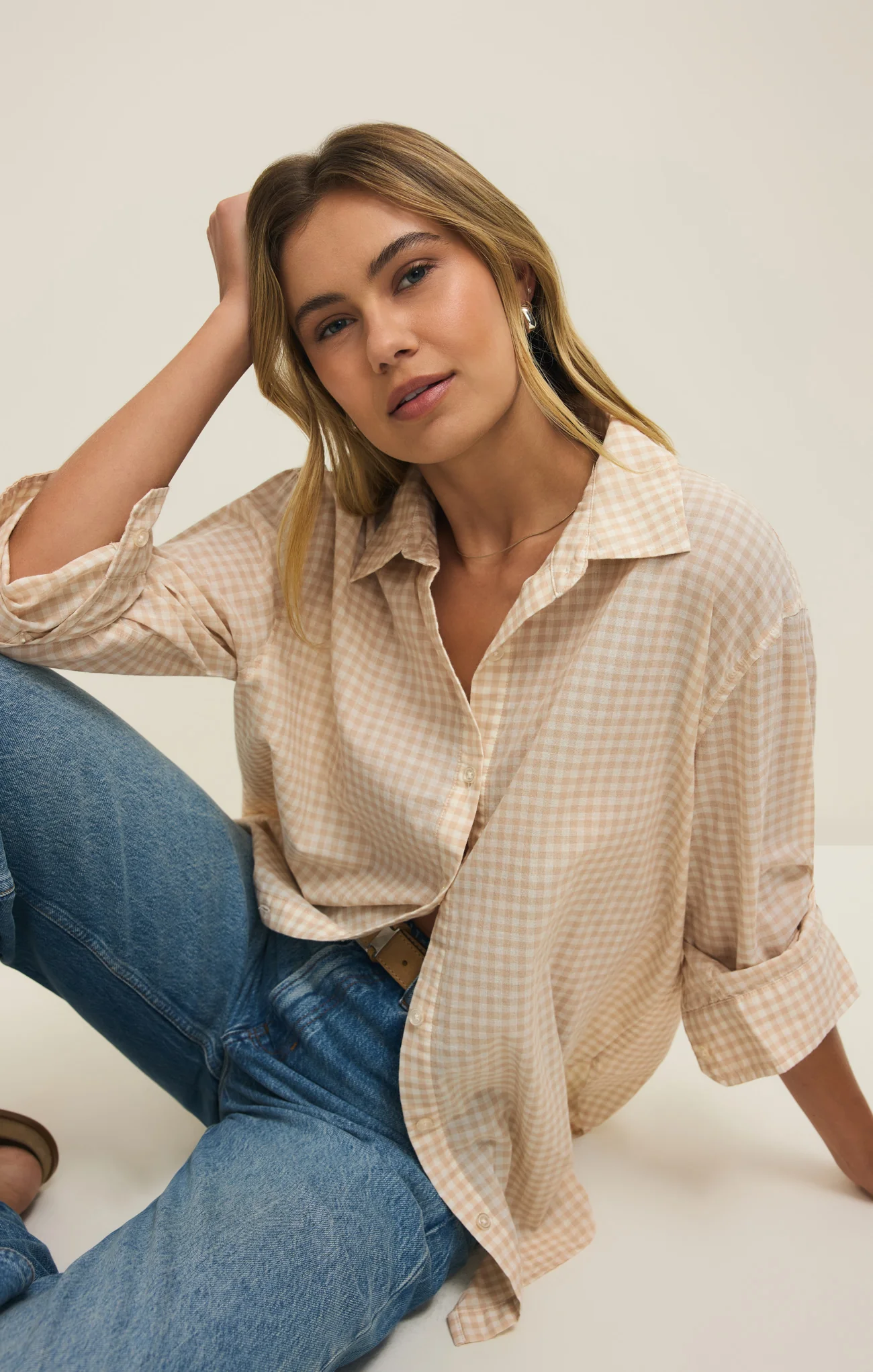 Seaport Gingham Button Up - Image 15