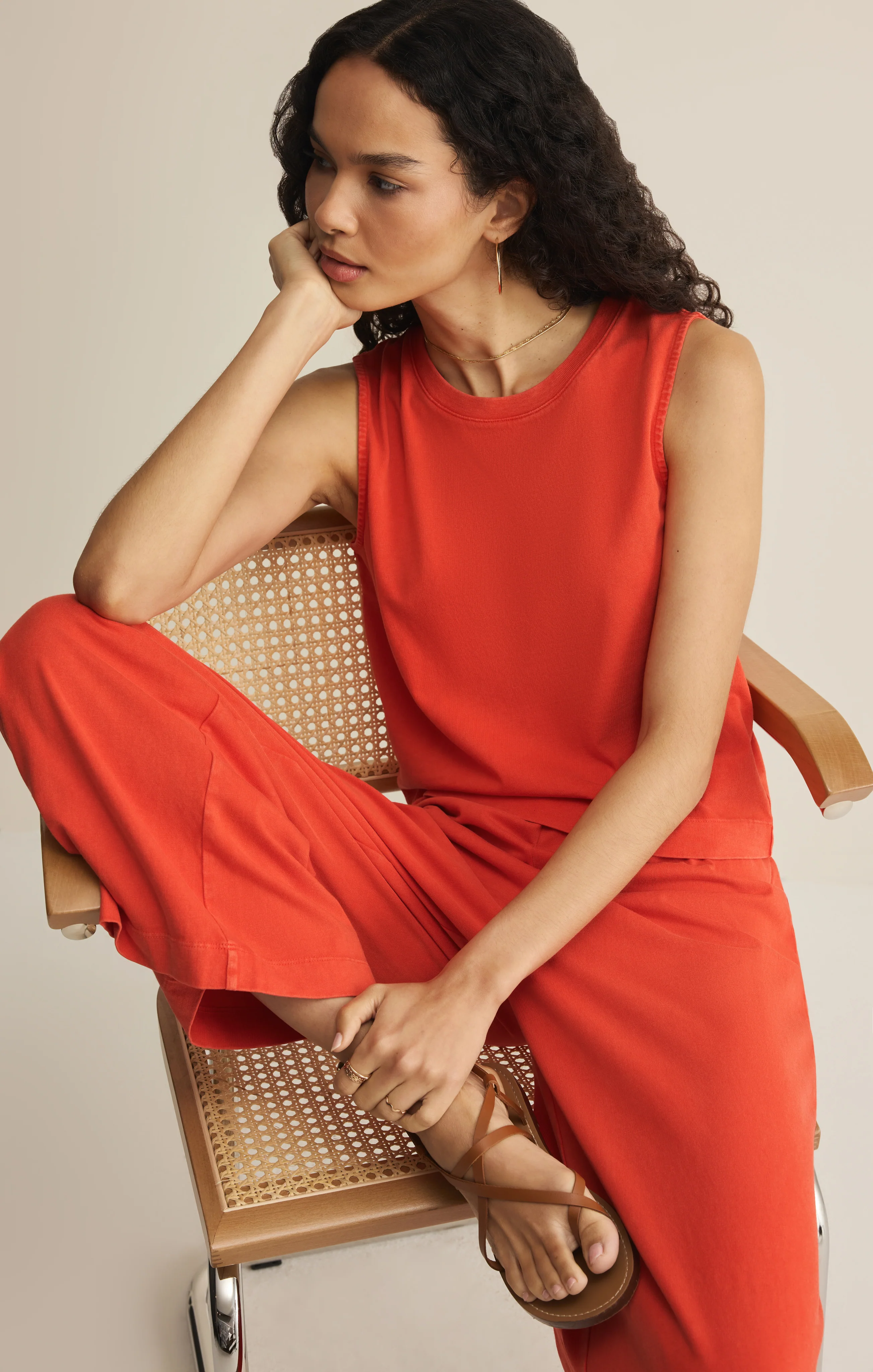 Sloane Cotton Jersey Tank - Image 20