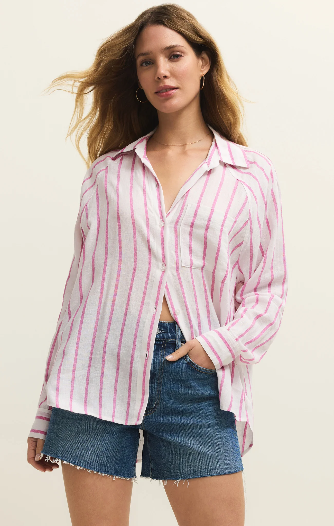 The Perfect Linen Striped Top - Image 22