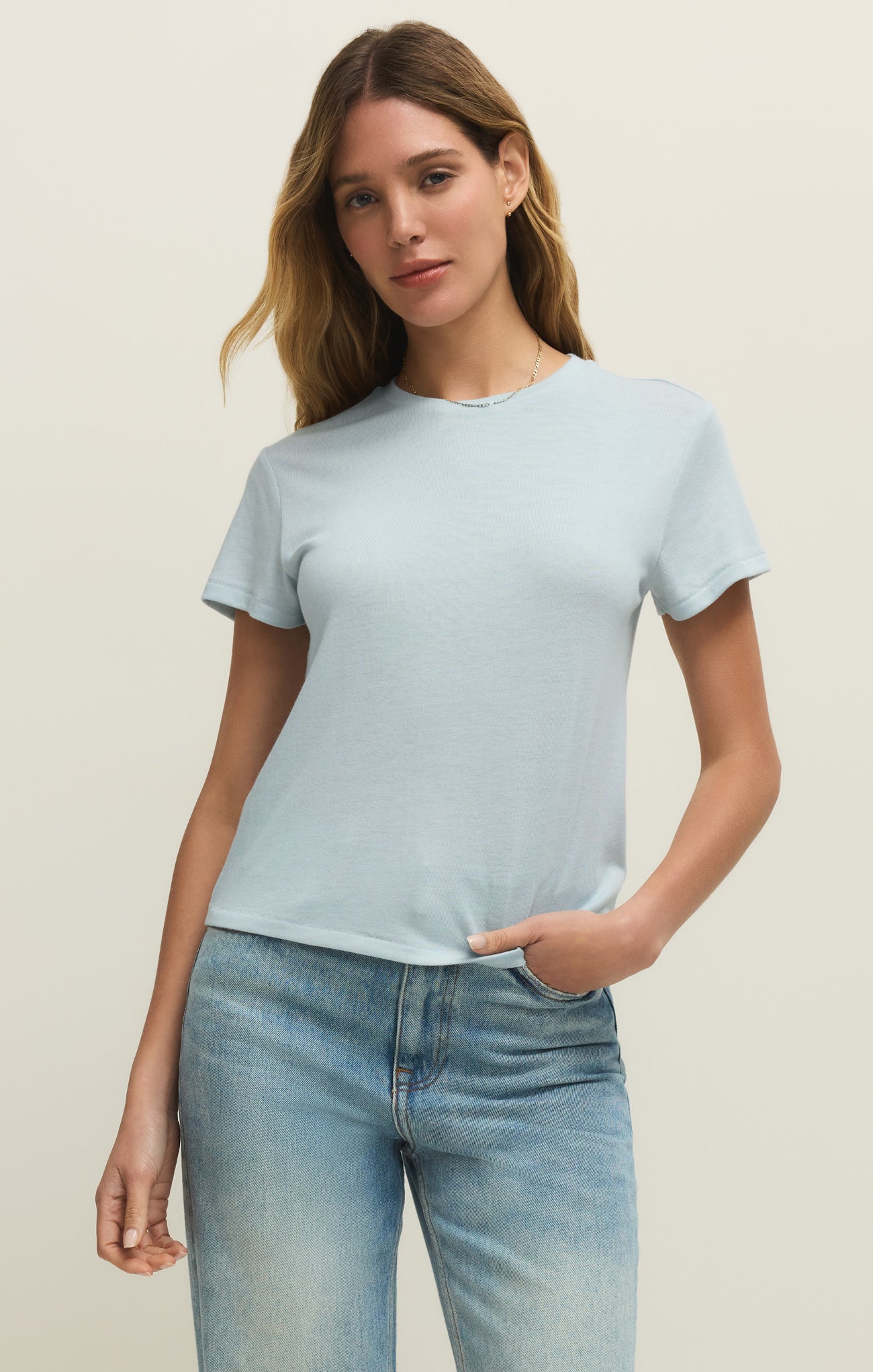 Tourist Airy Knit Jersey Tee - Image 8